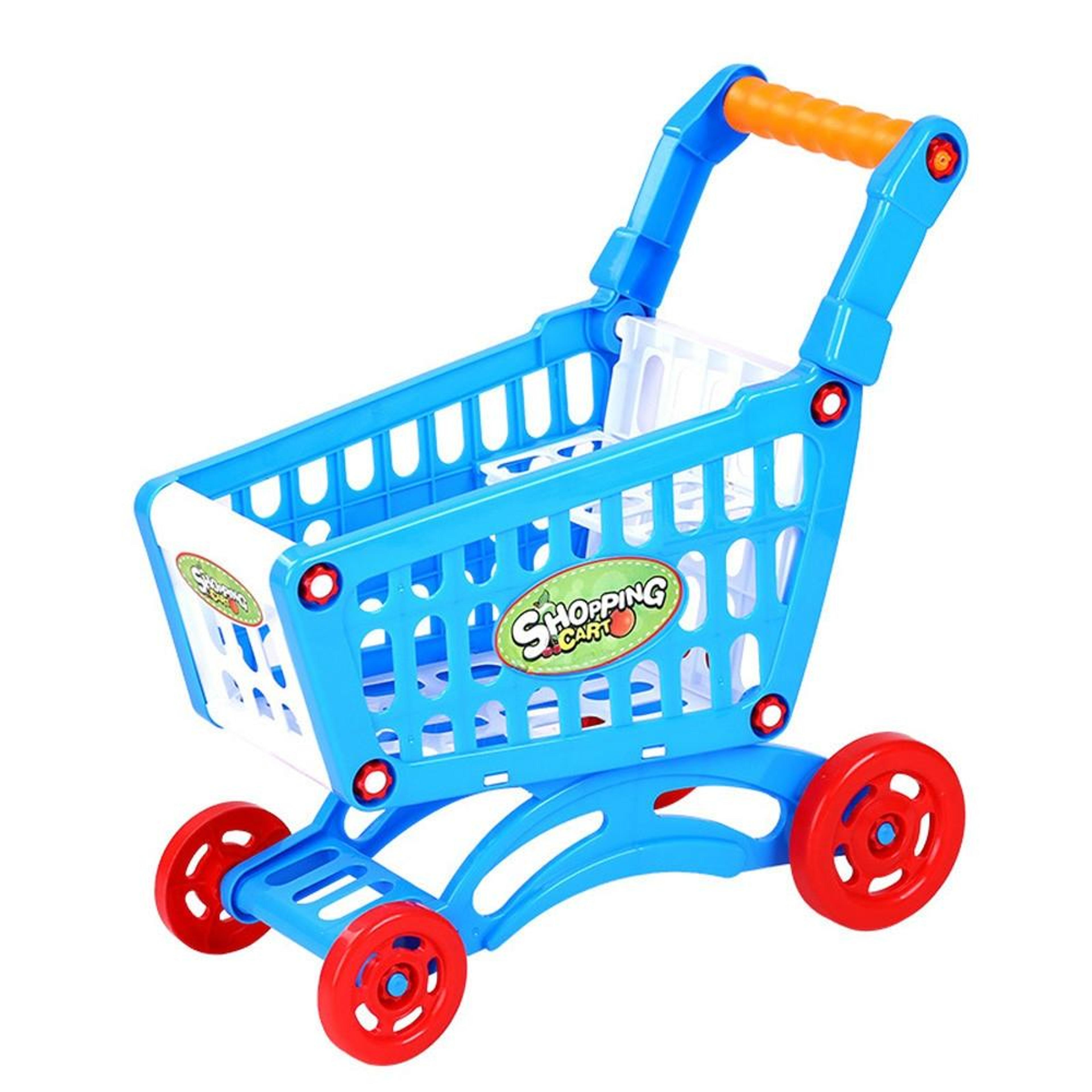 kids shopping cart toy mini pretend play shopping cart for toddlers role play grocery trolley