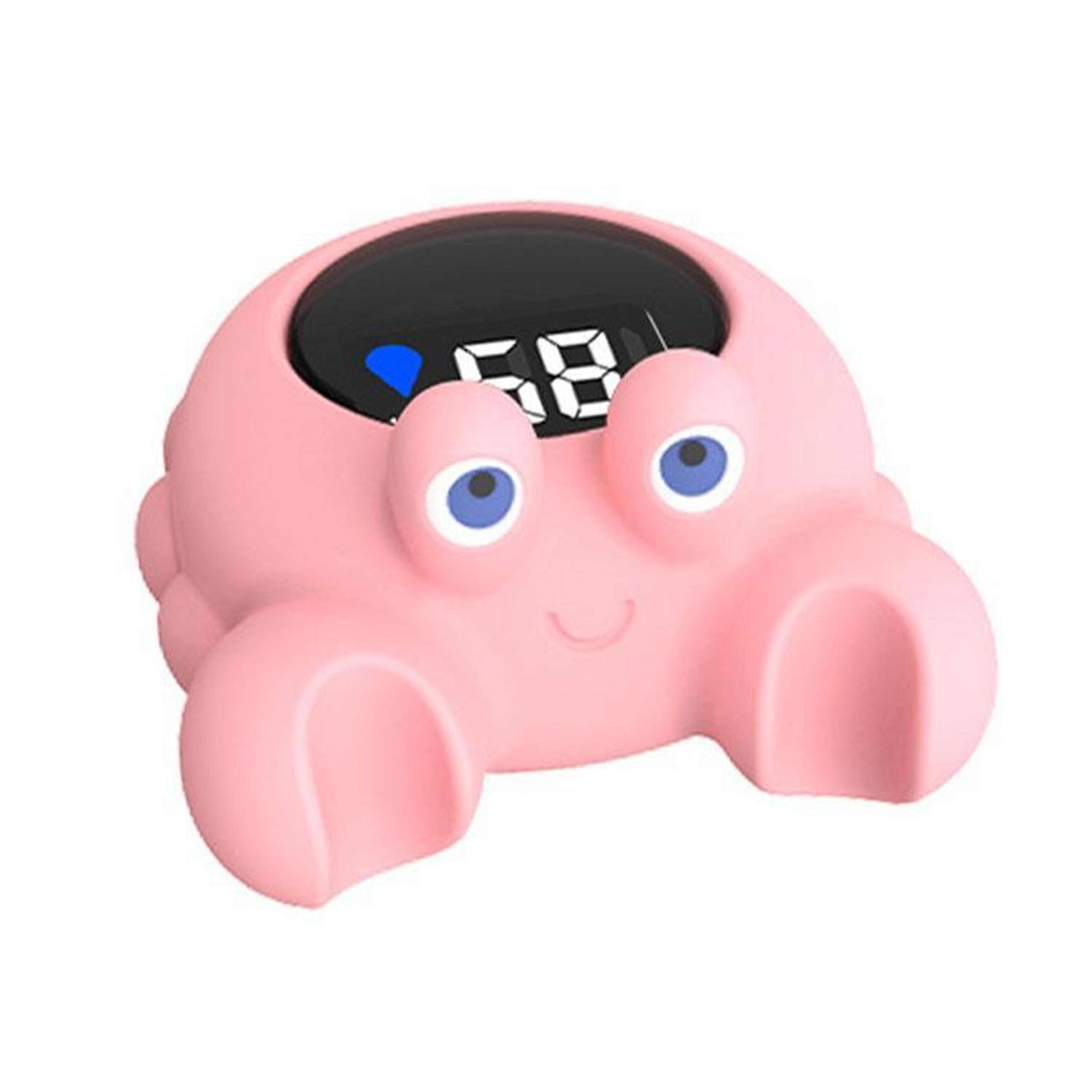 crab shape baby bath thermometer with led display floating digital water thermometer