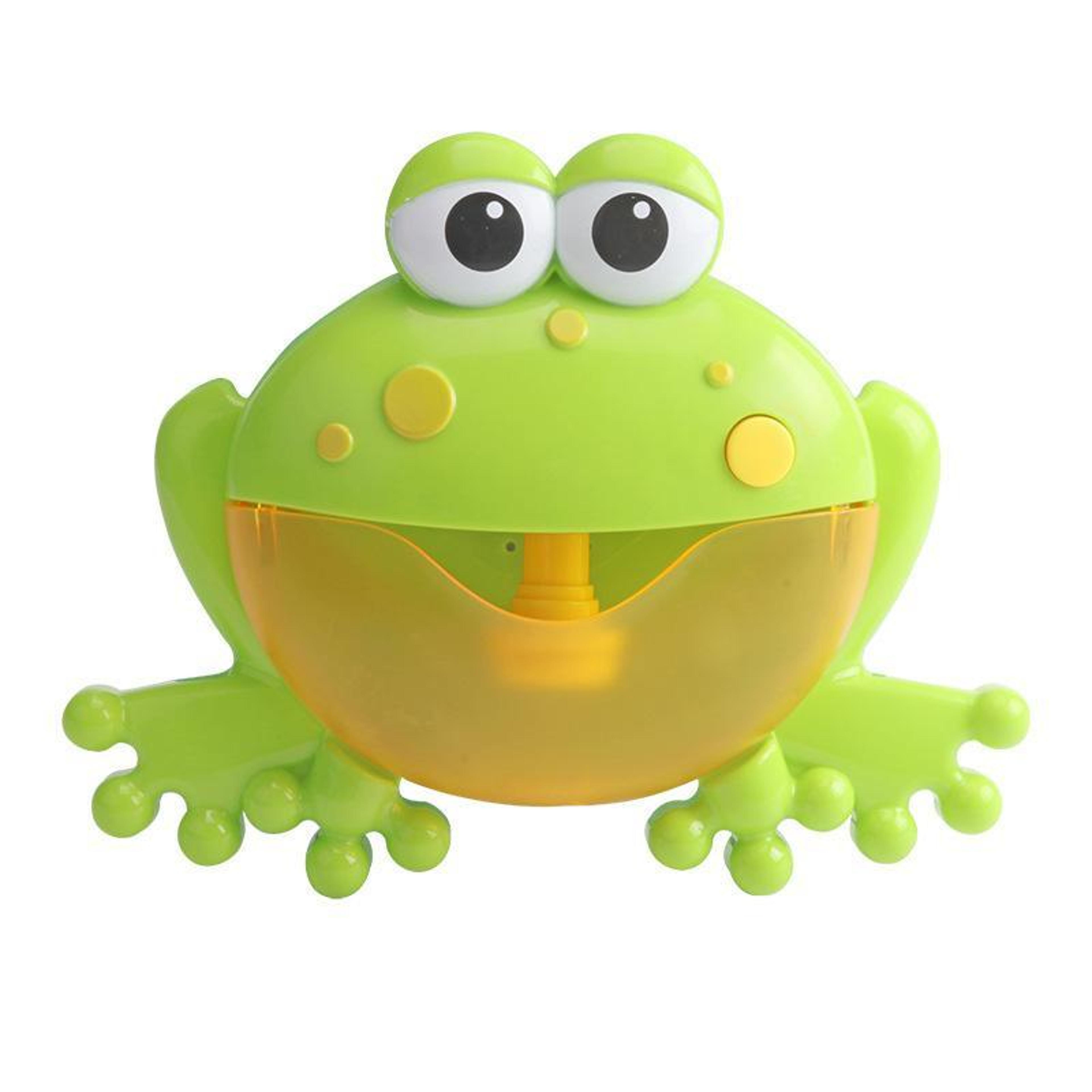 musical frog bubble bath toy automatic bath bubble machine for kids