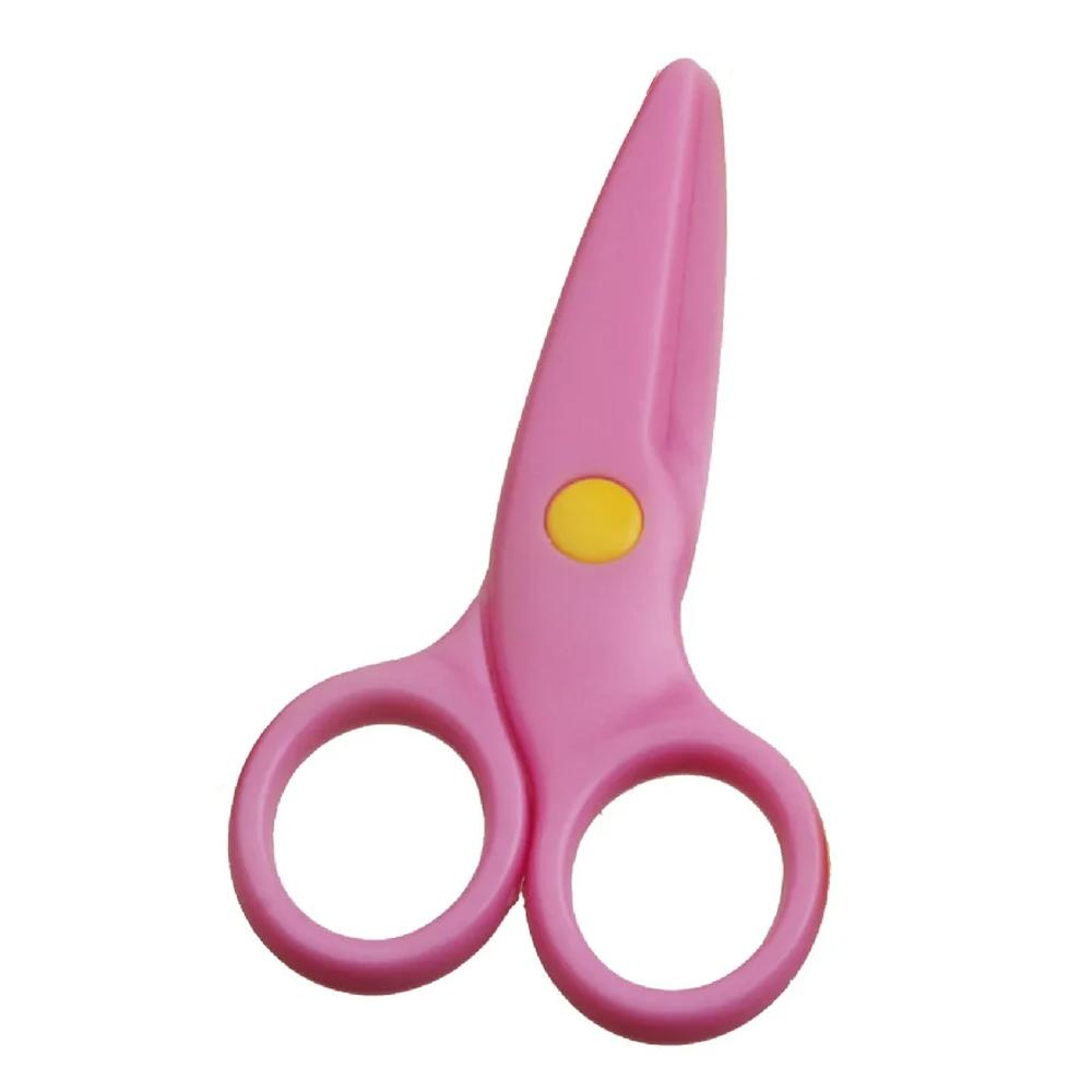 kids safety craft scissors set plastic paper cutting scissors for preschool arts and crafts