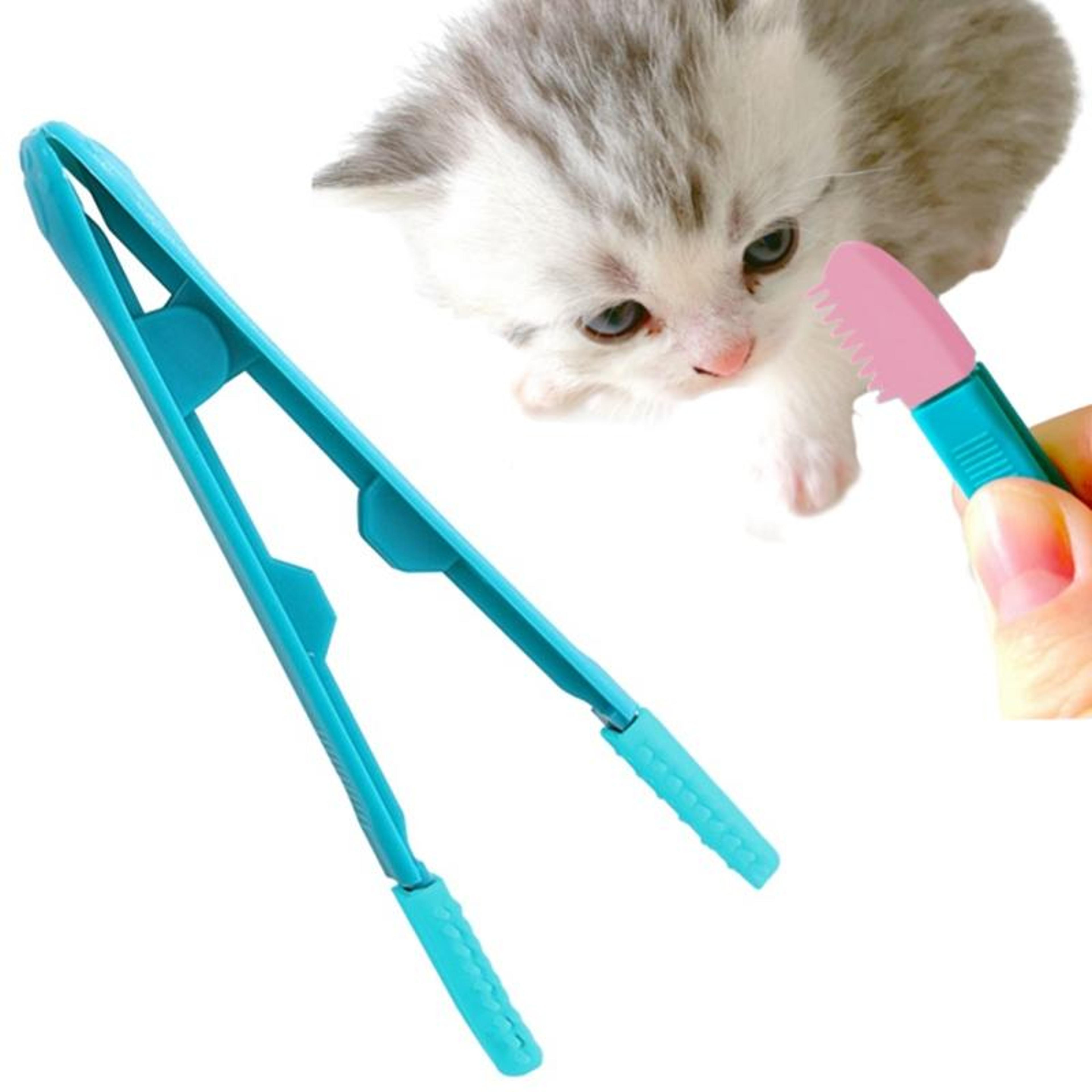 cat eye brush pet grooming tool with eye cleaner and hair knot remover