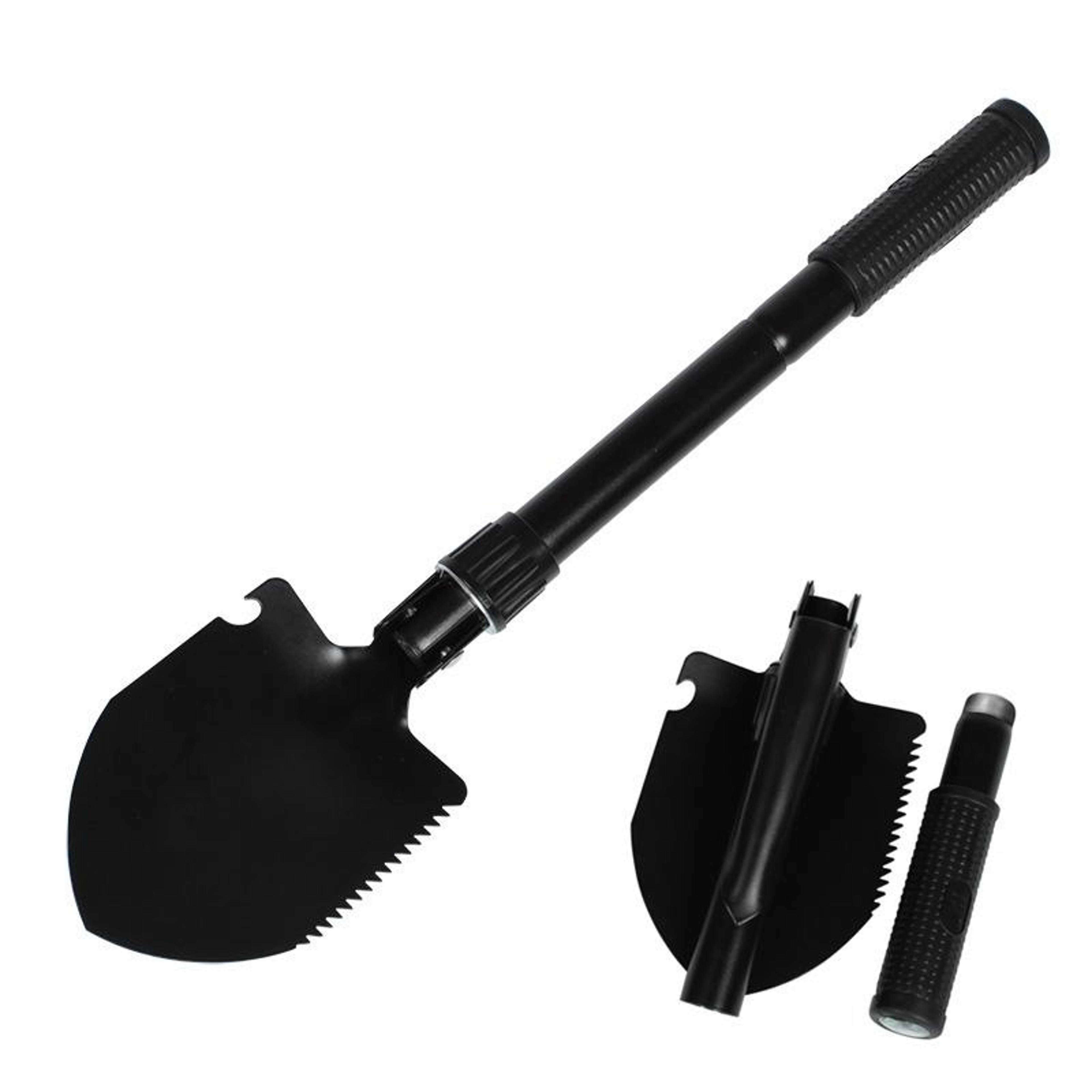 portable folding camping shovel multi function survival spade for hiking gardening and emergency use