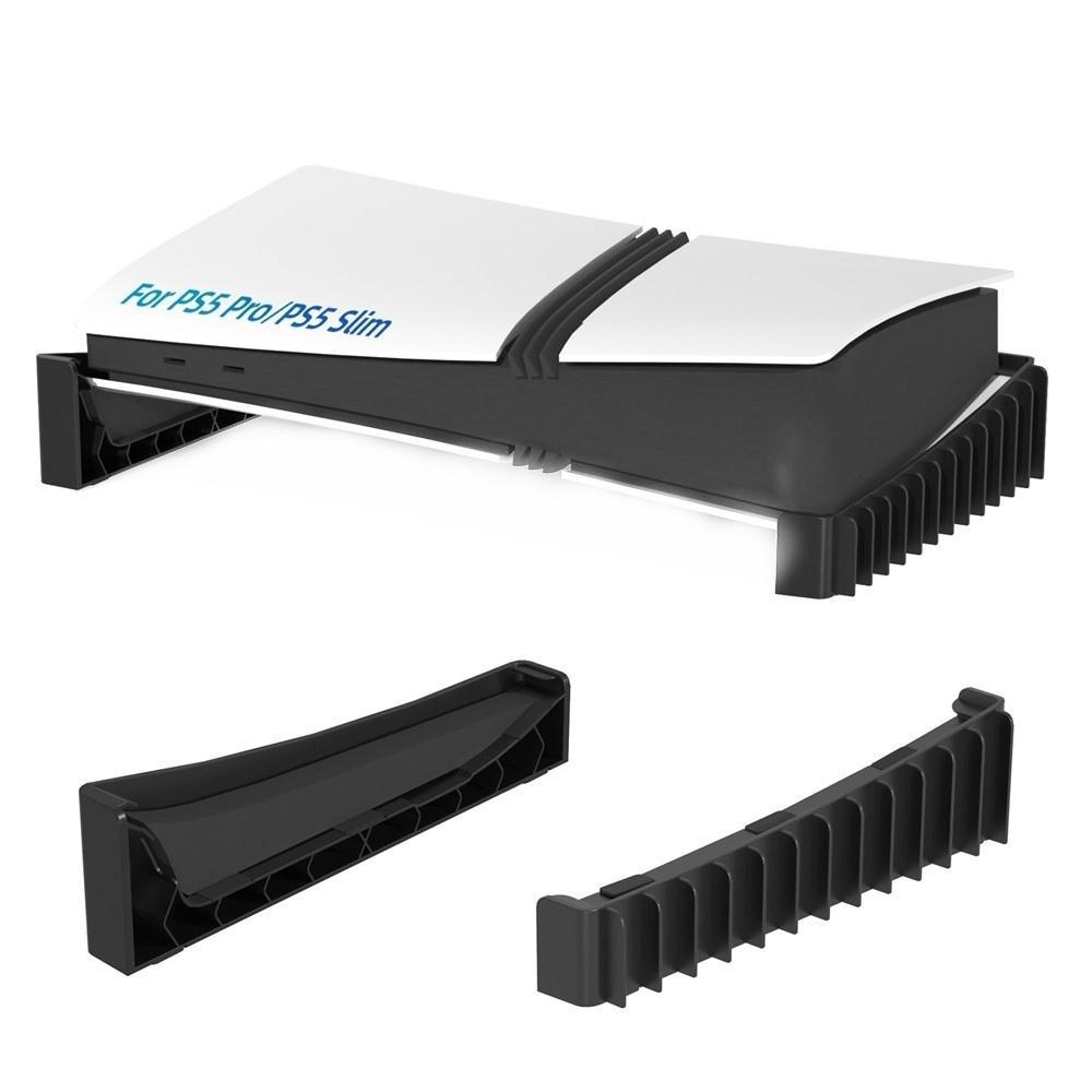 ps5 cooling stand with 12 disc storage for ps5 pro and ps5 slim digital disc edition