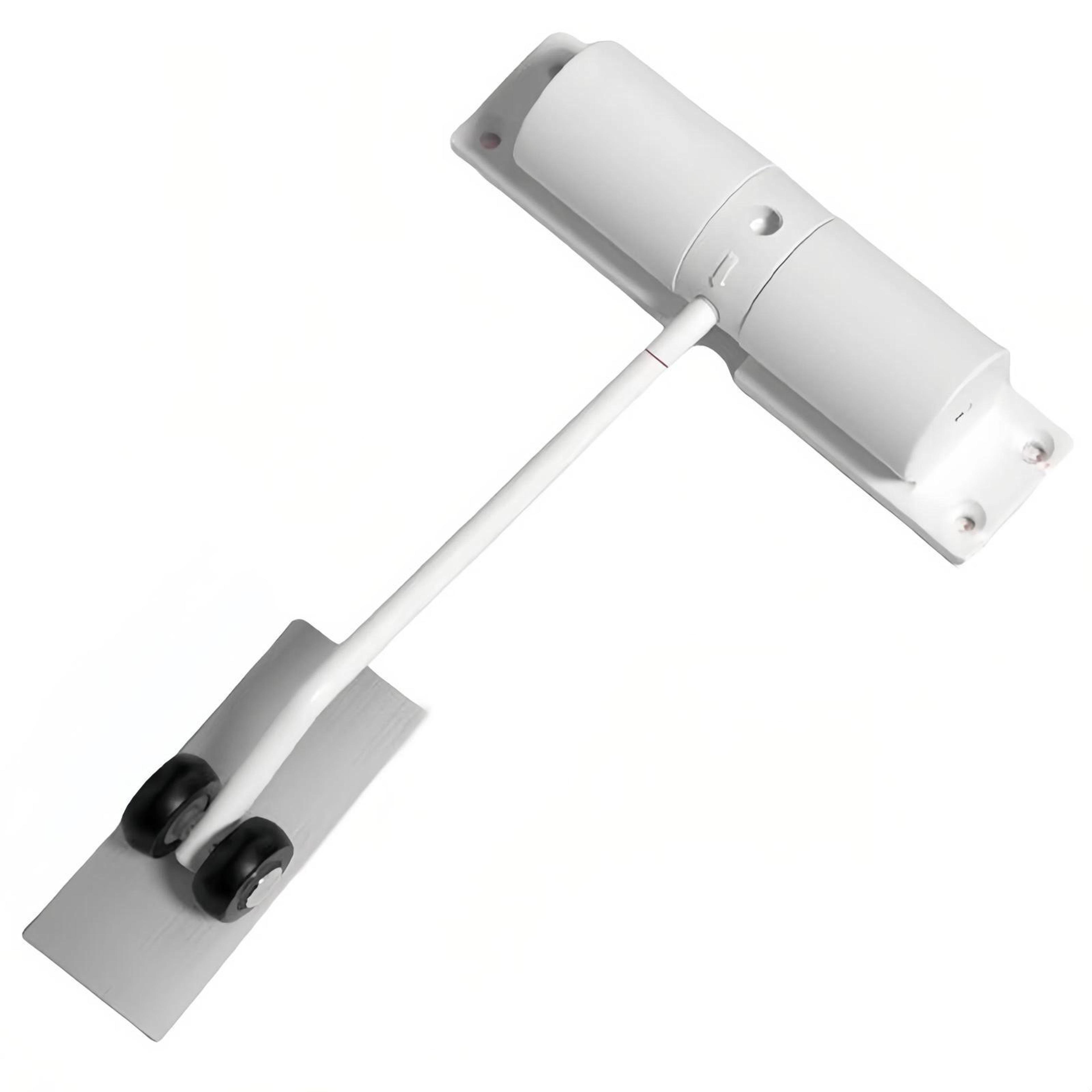 silent automatic door closing buffer with anti-collision spring system
