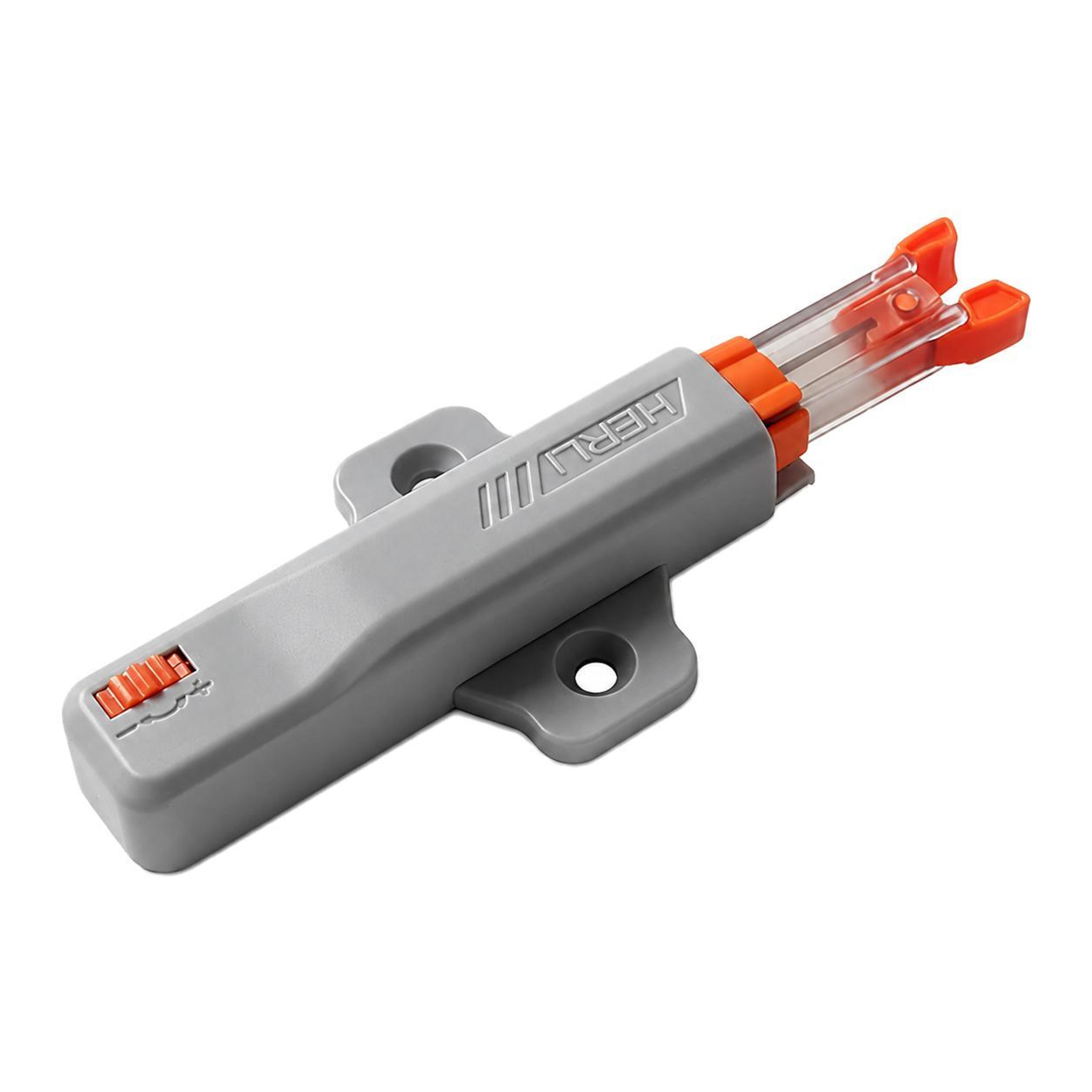 heavy duty push lock cabinet door rebound mechanism for secure closures