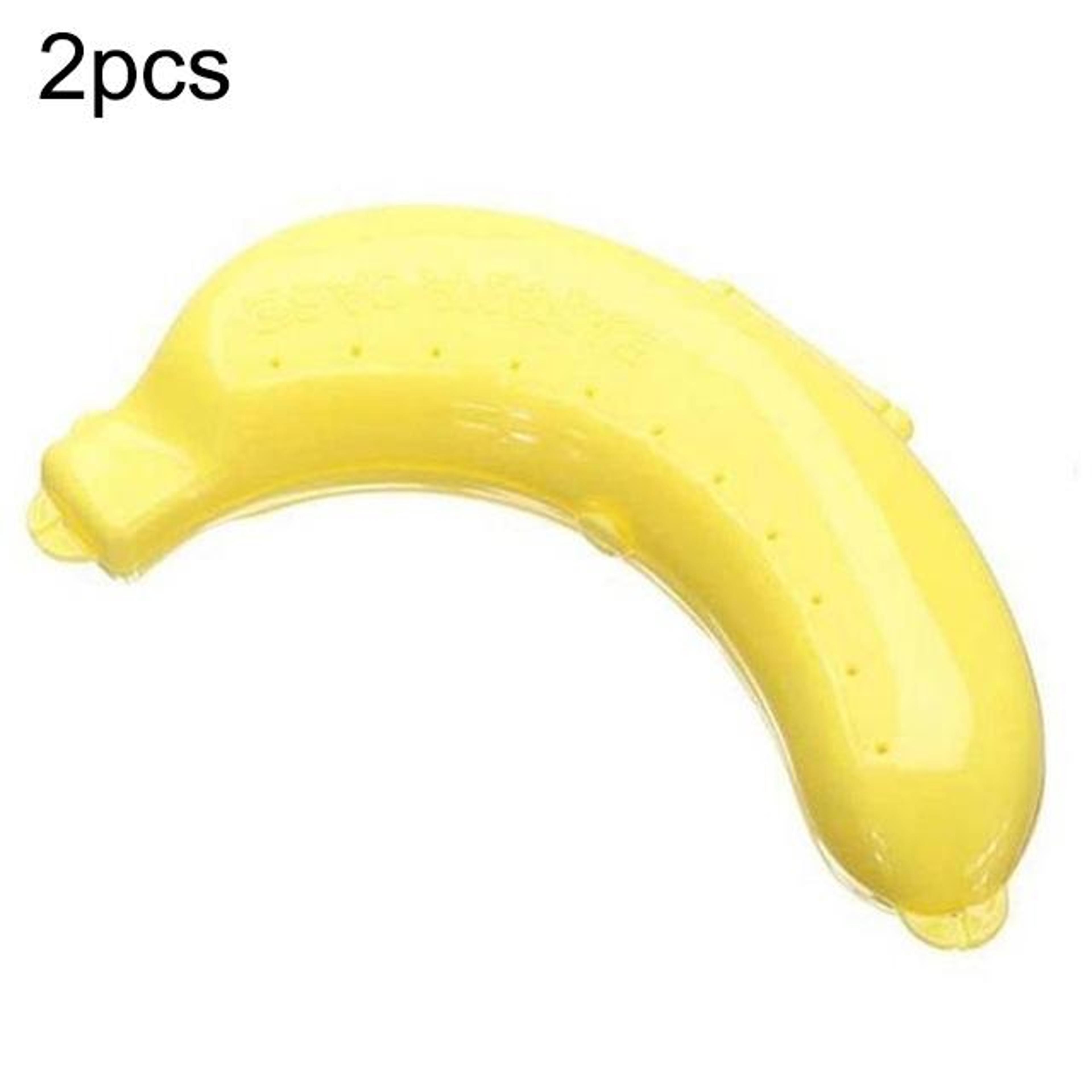 banana protector case portable banana holder food grade lunch box for kids and adults