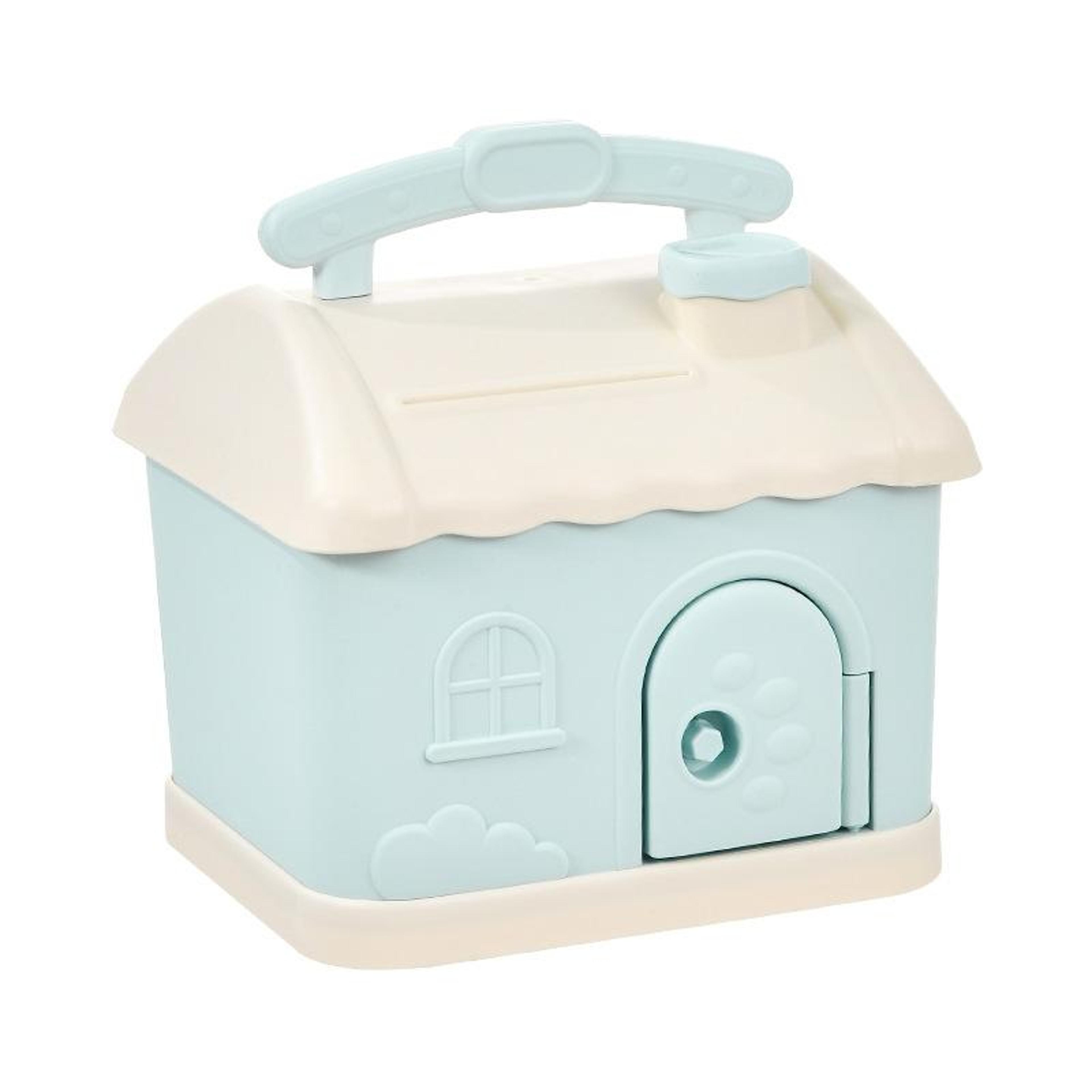 cute house kids piggy bank cartoon money saving box coin bank gift for children