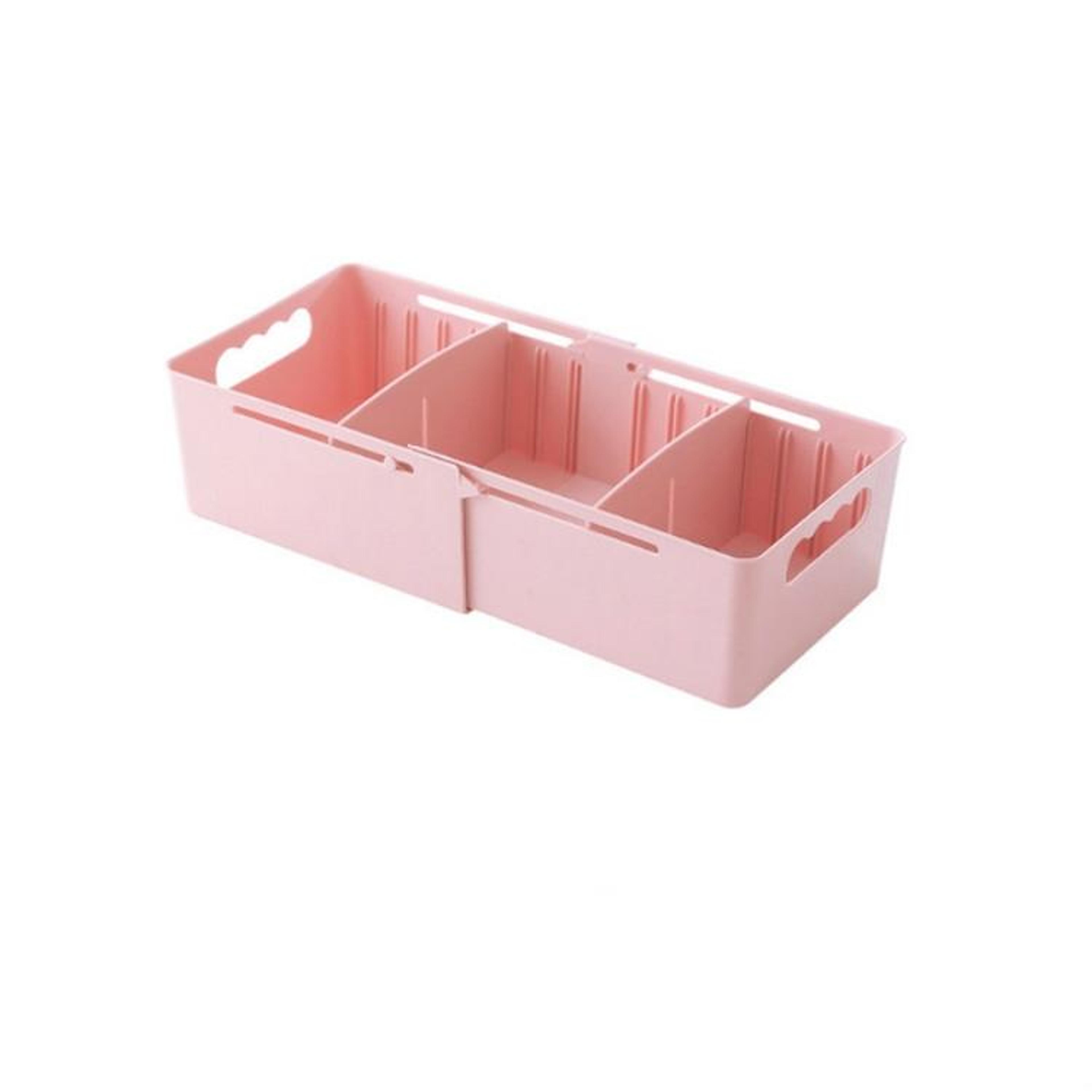 adjustable socks storage box compartment drawer organizer for closet and wardrobe