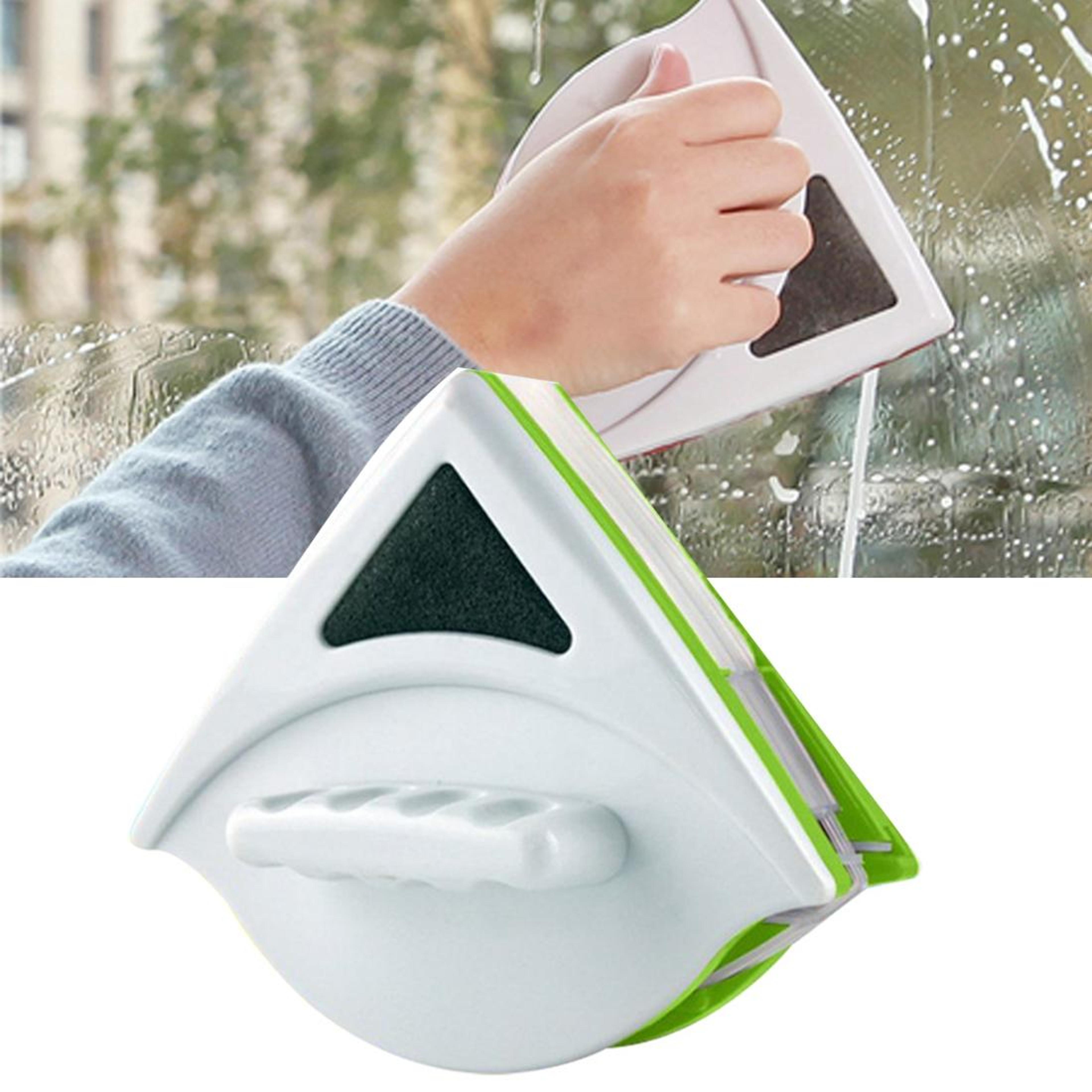 double sided magnetic window cleaner brush for glass streak free glass cleaning tool