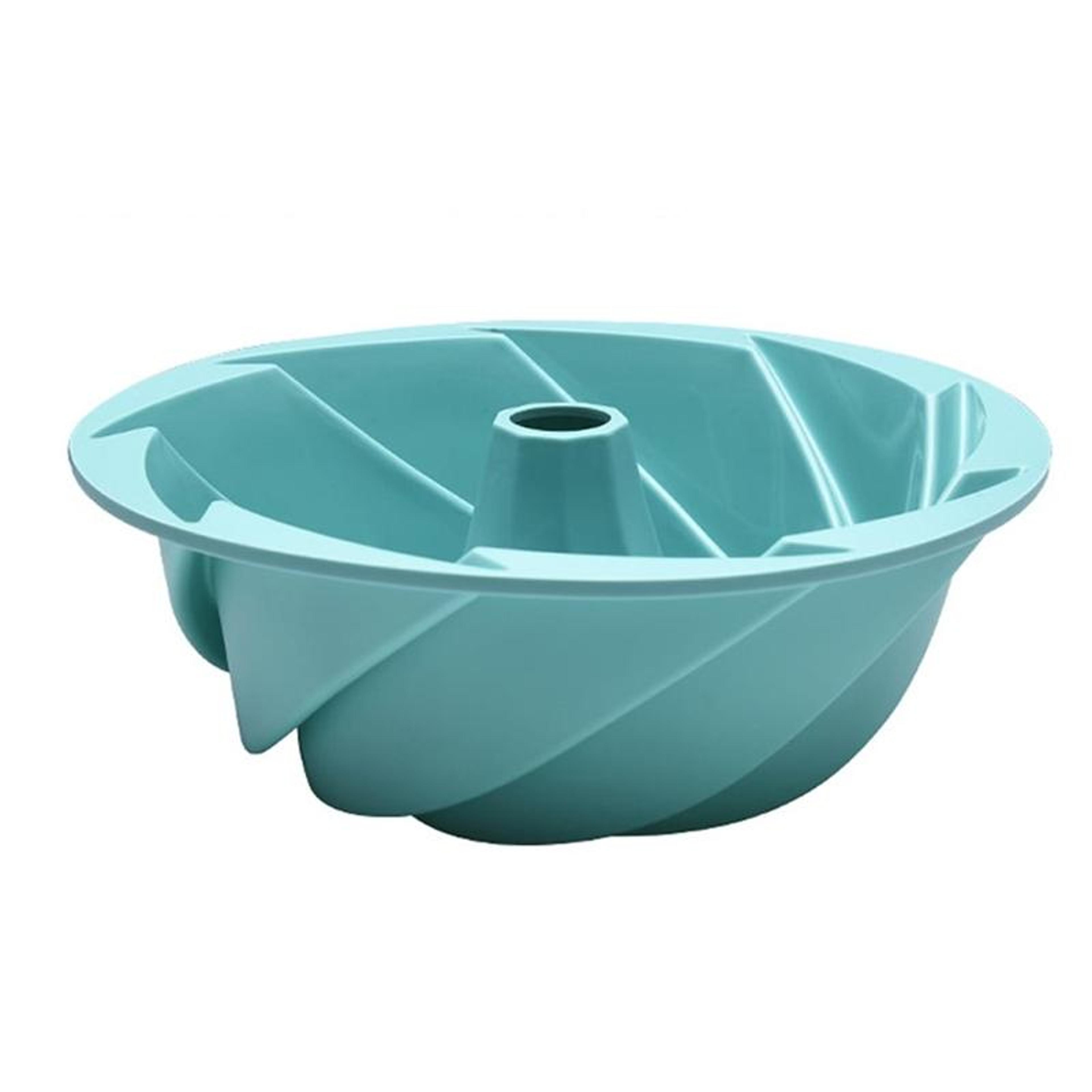 swirl silicone cake mold non stick bundt cake pan heat resistant baking mold