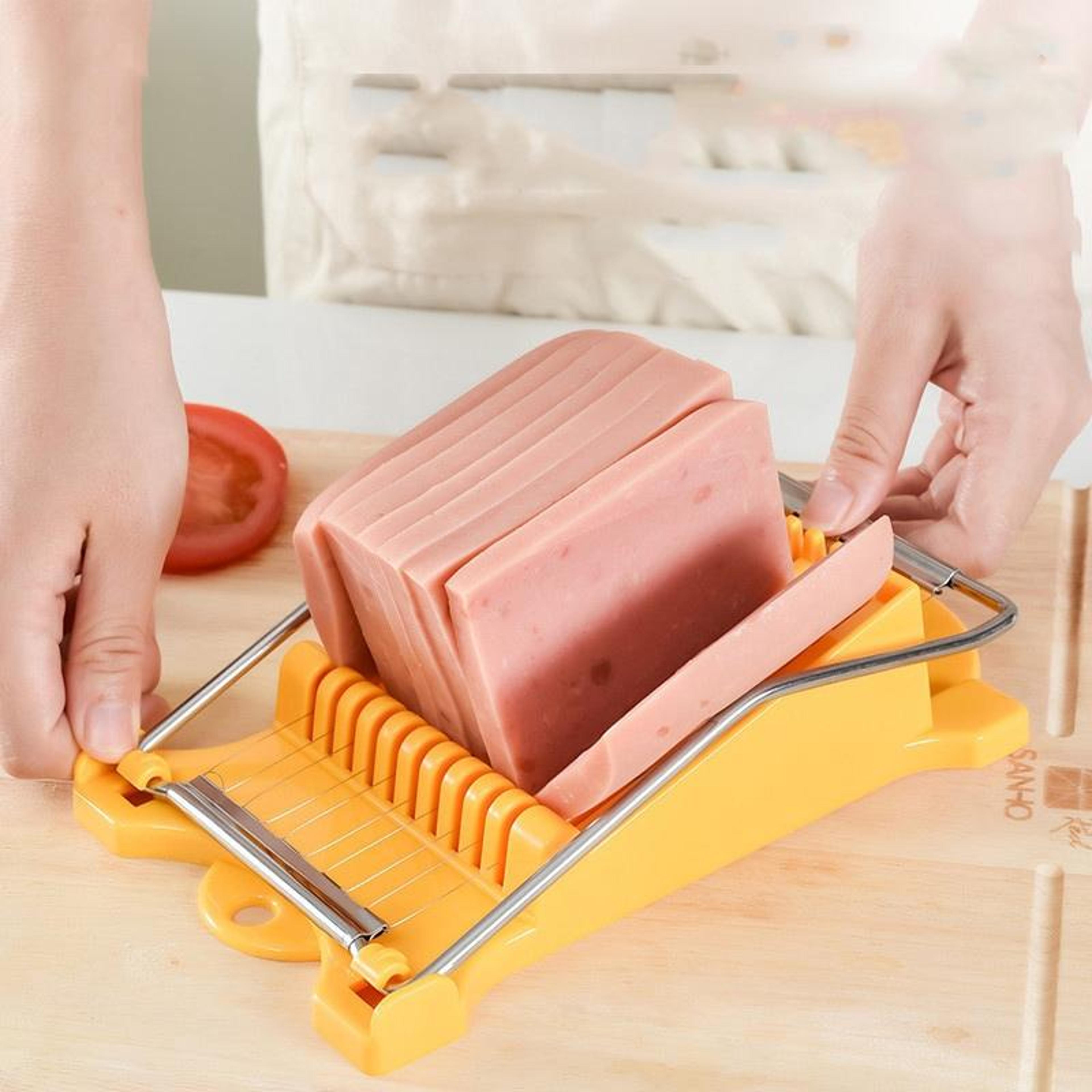 multi purpose ham egg and banana slicer stainless steel kitchen food cutter