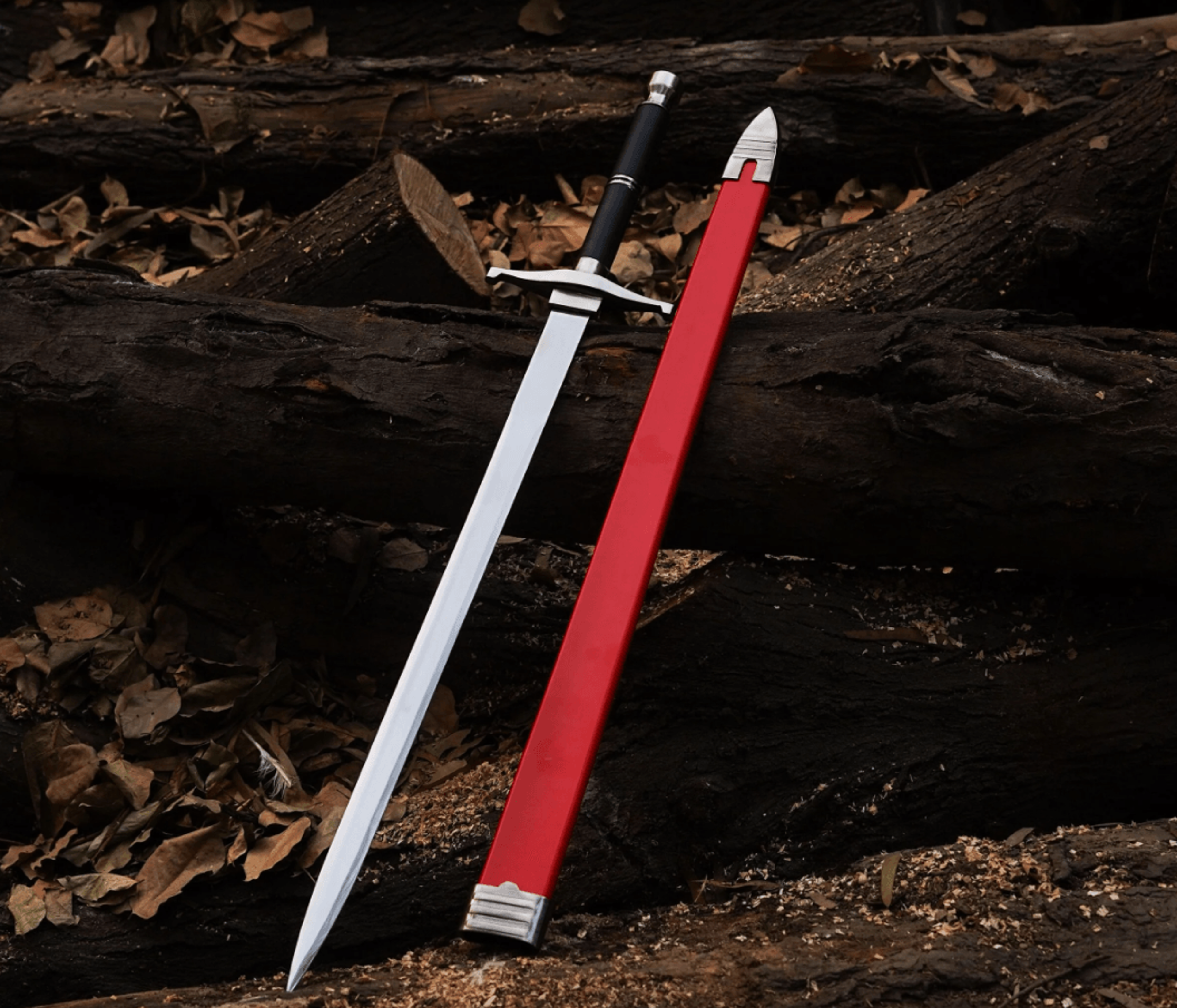 dragon ball z trunks anime handmade sword, stainless steel long future trunks replica sword