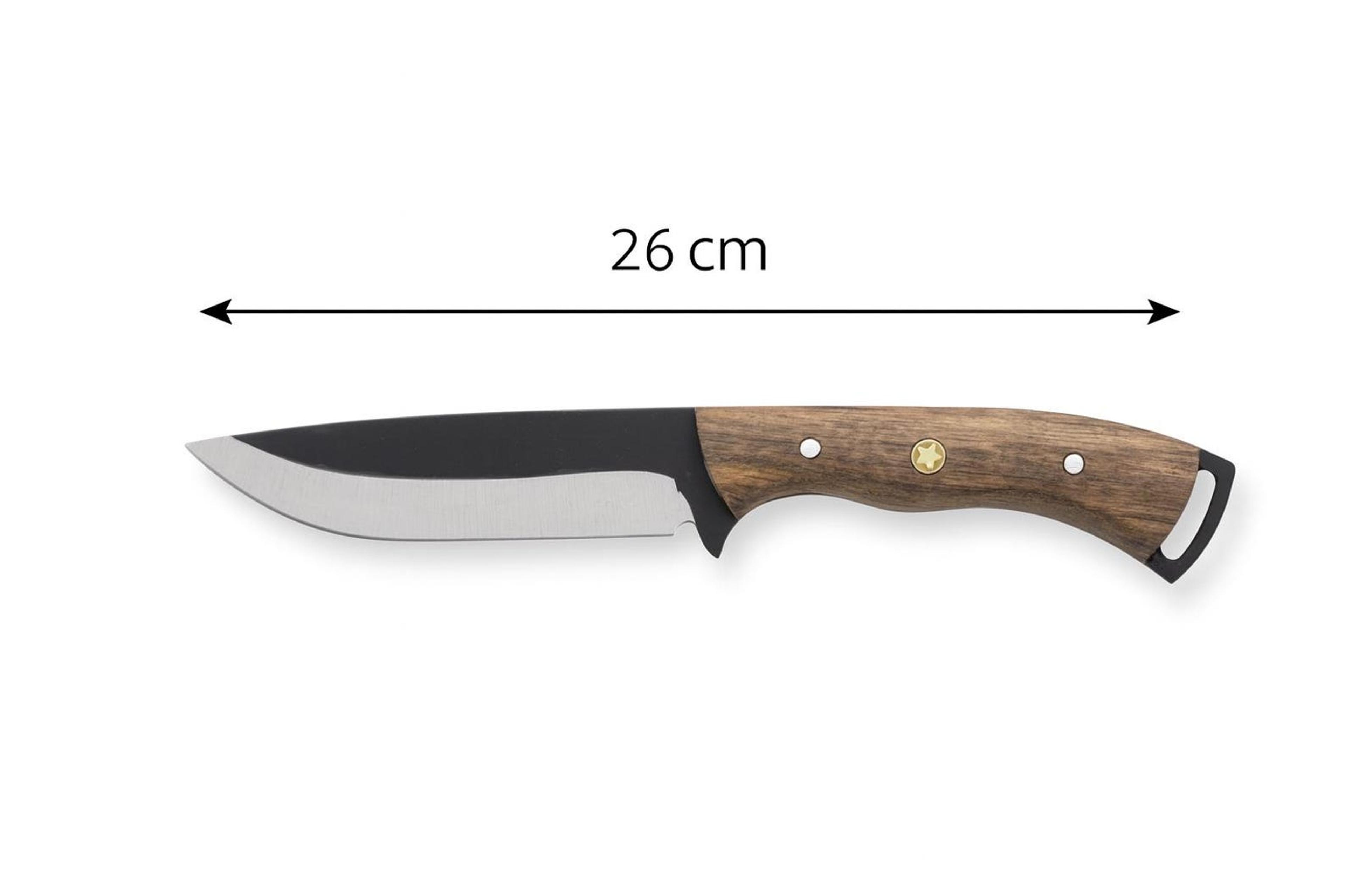high-carbon steel hunting knife for outdoor enthusiasts and survivalists - durable and razor-sharp blade