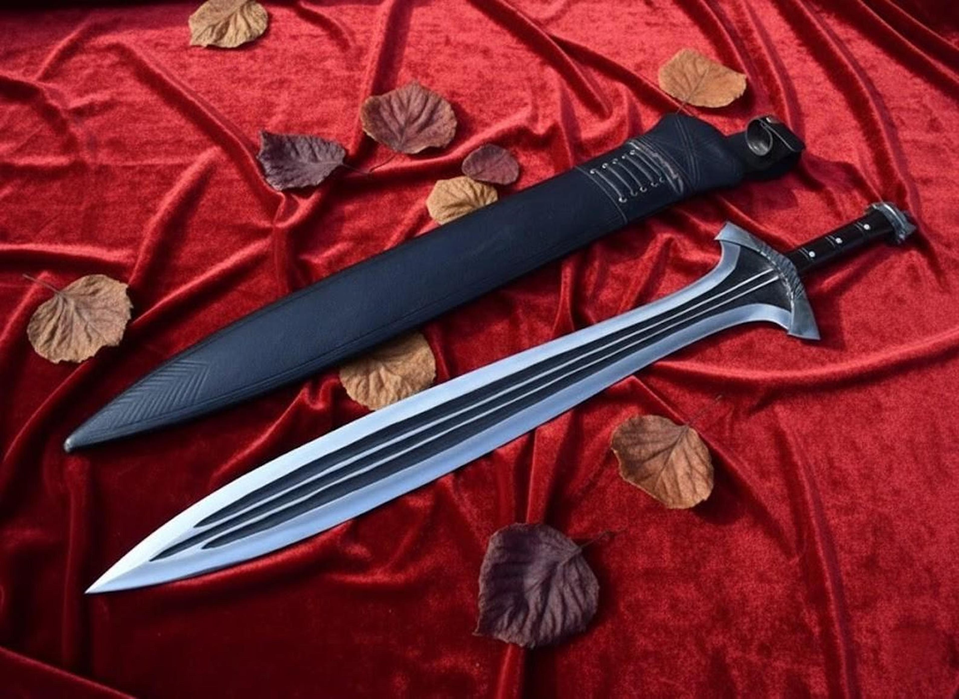 carbon steel roman gladius sword 24" handmade hunting camping sword collector gift | warrior sword