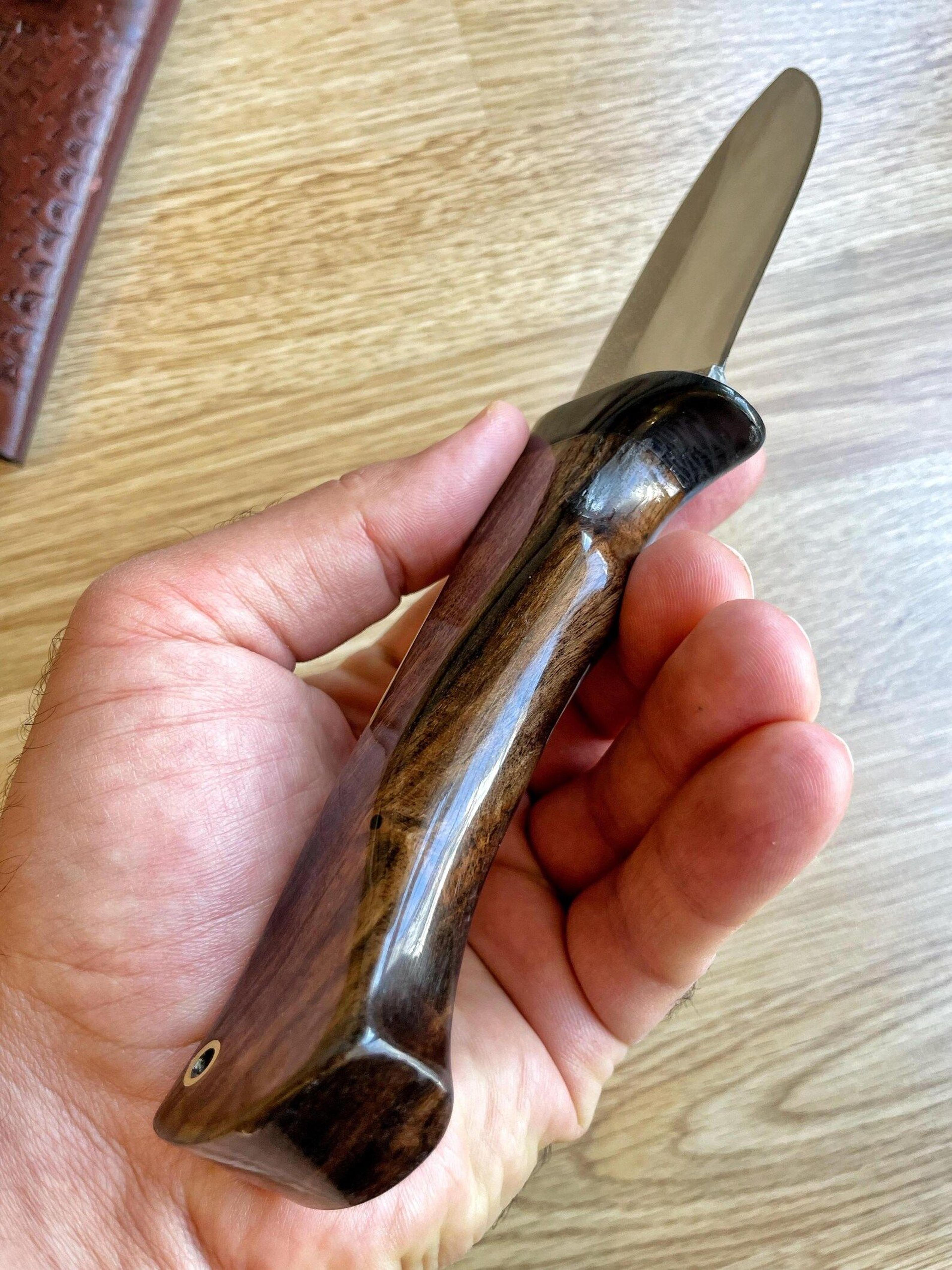 premium outdoor carving knife for bushcraft, woodworking & camping
