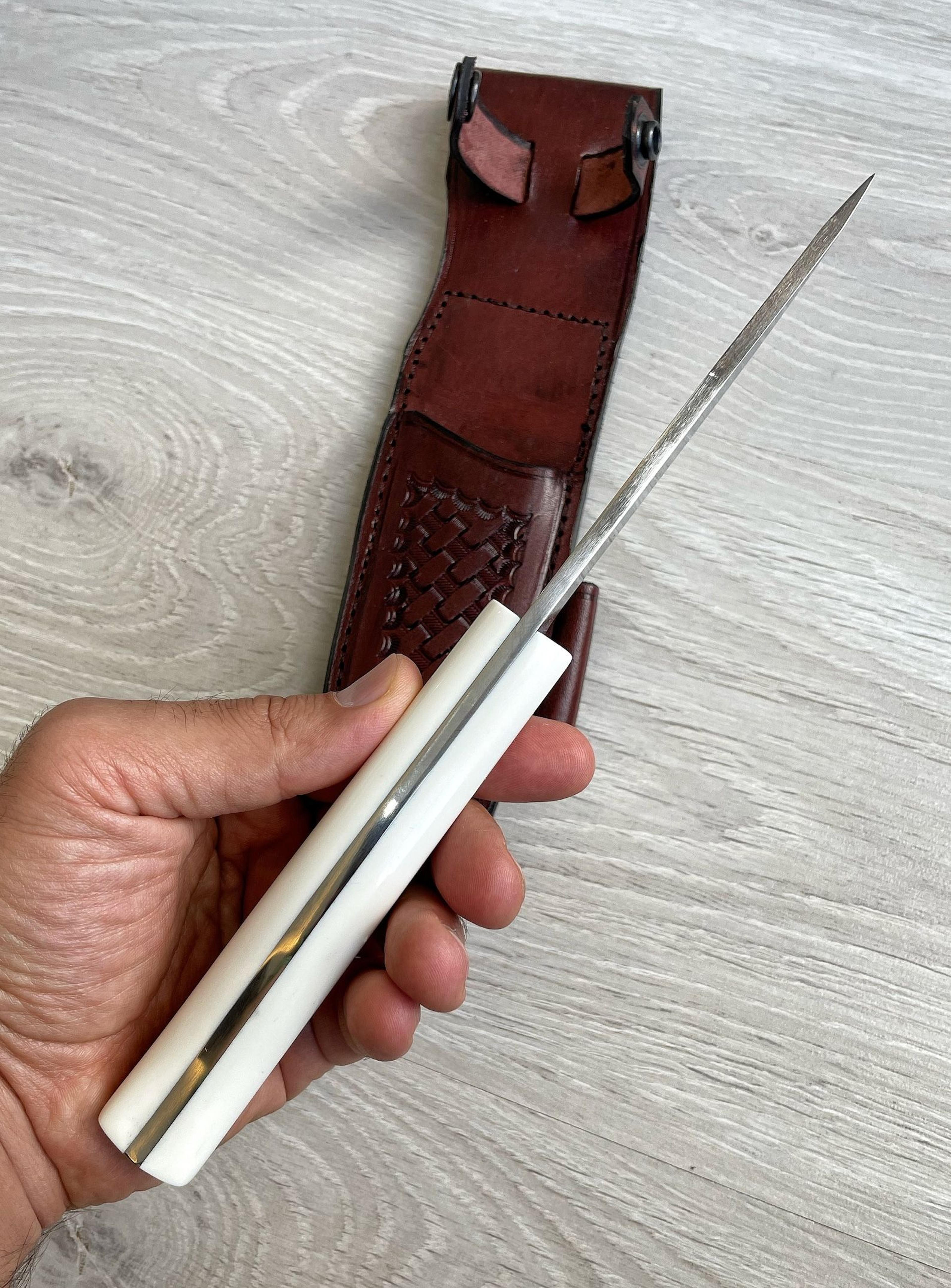 professional carving knife – n690 steel outdoor woodcraft blade