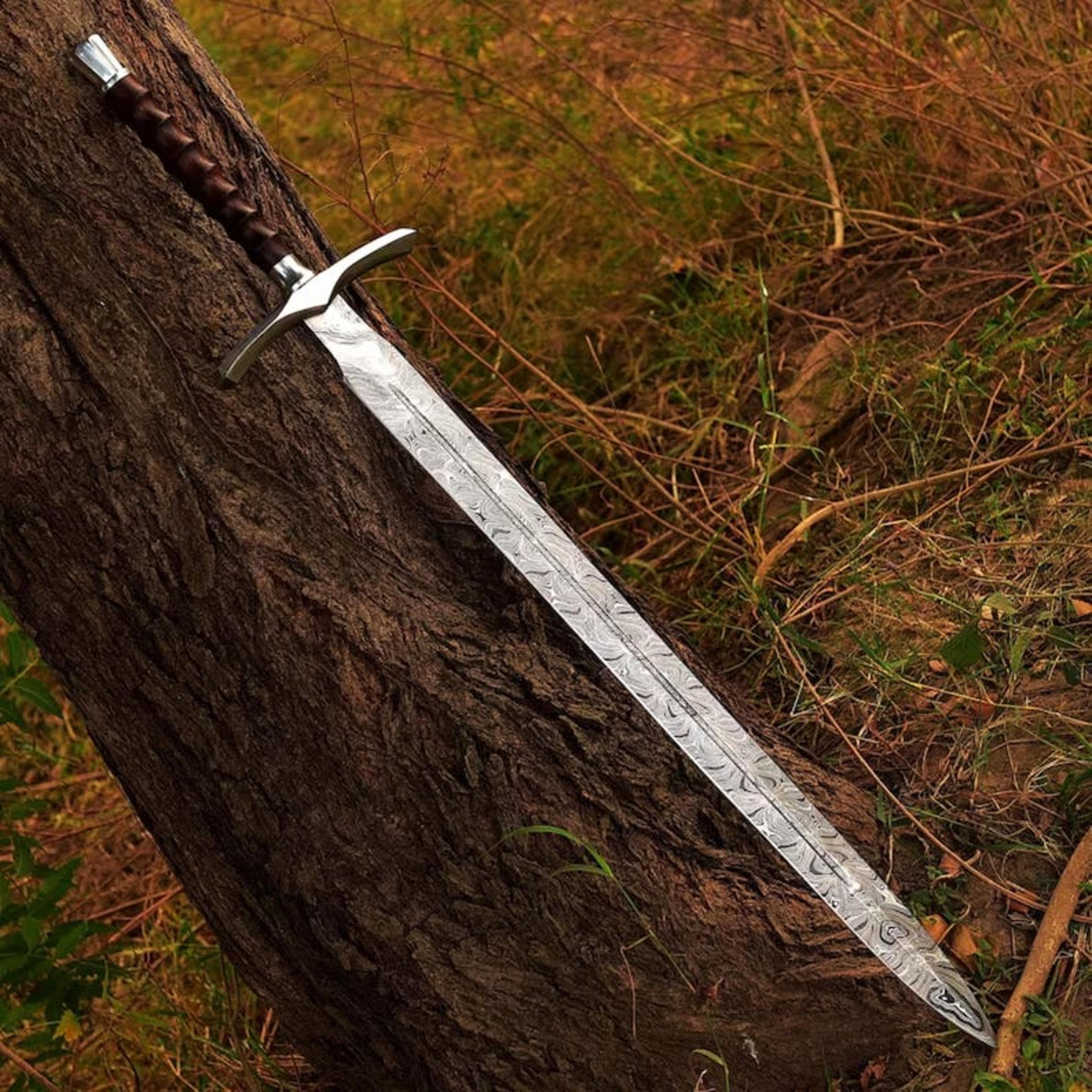 viking sword, damascus sword ,hand forged sword, long sword, sword, sword real, for viking costumes, gift for groomsmen