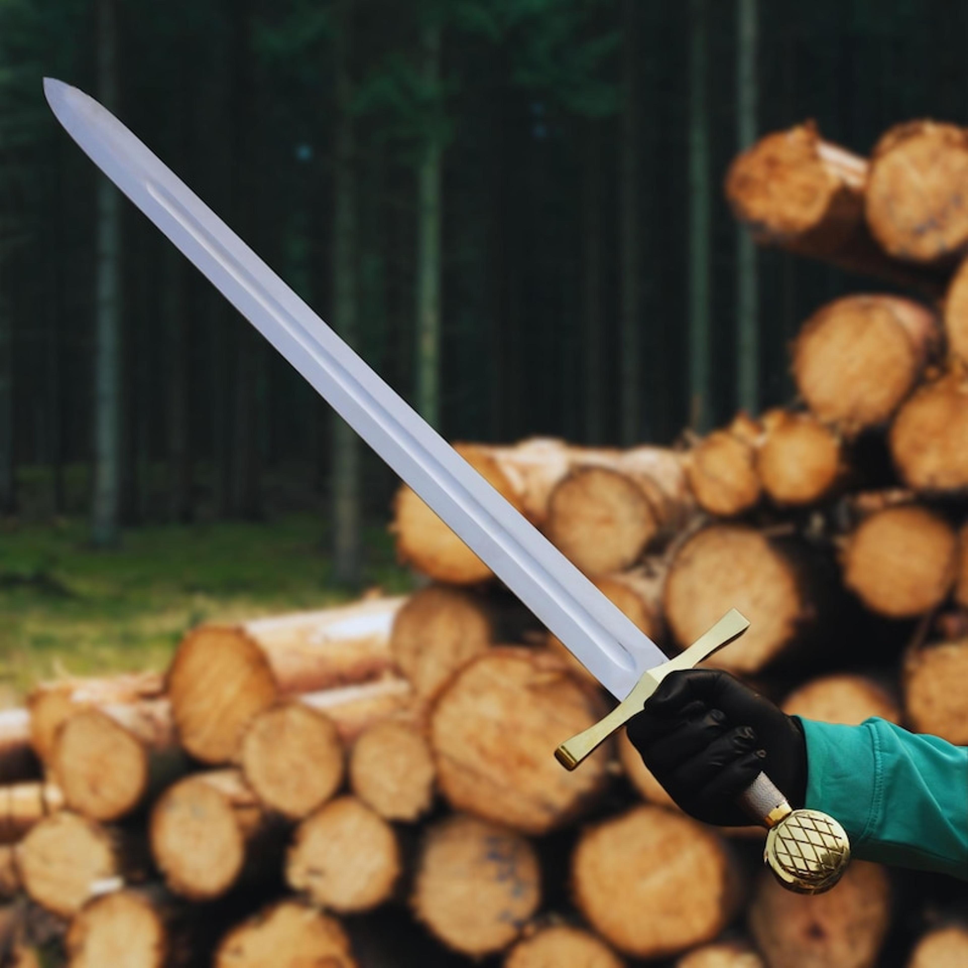 handmade new excalibur king arthur sword & hilt sword with sheath | replica sword | best groomsmen gifts | birthday gift