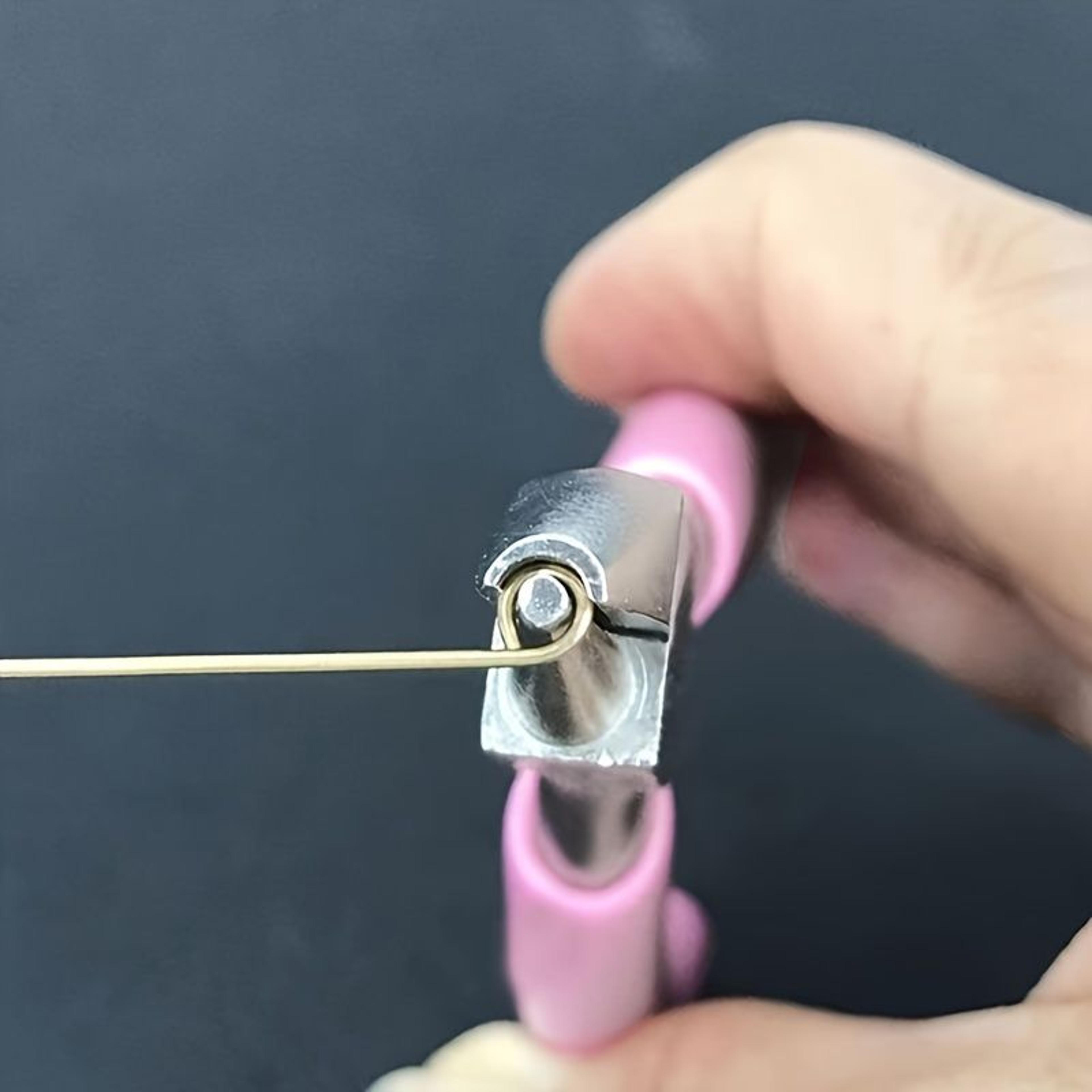 professional round concave pliers jewelry making mini precision wire loop tools for diy crafting