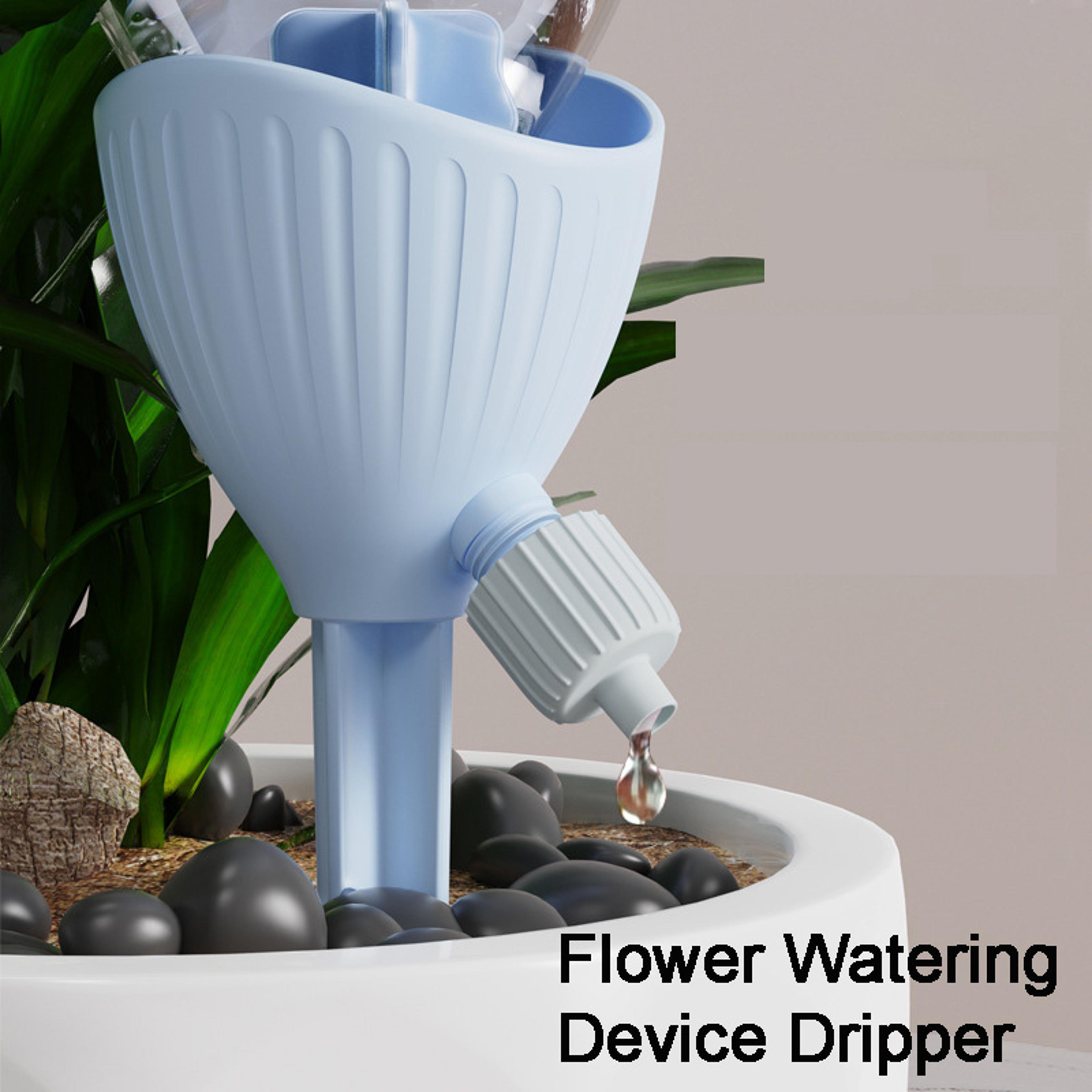 new flower watering device, automatic watering dripper with adjustable flow rate for plants self-watering irrigator