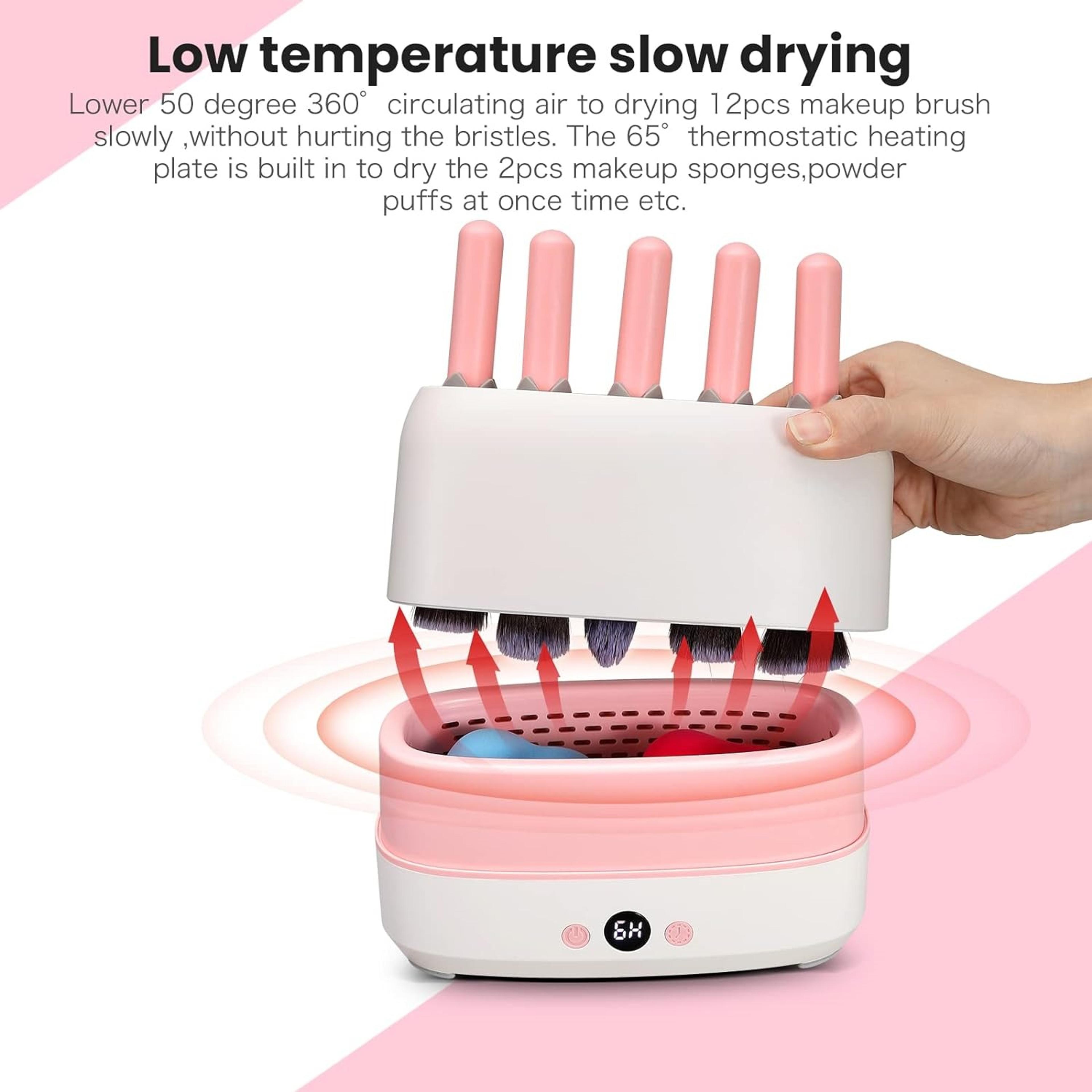 makeup brush cleaning quick dryer, multifunctional beauty tool brush dryer, beauty brush quick dryer
