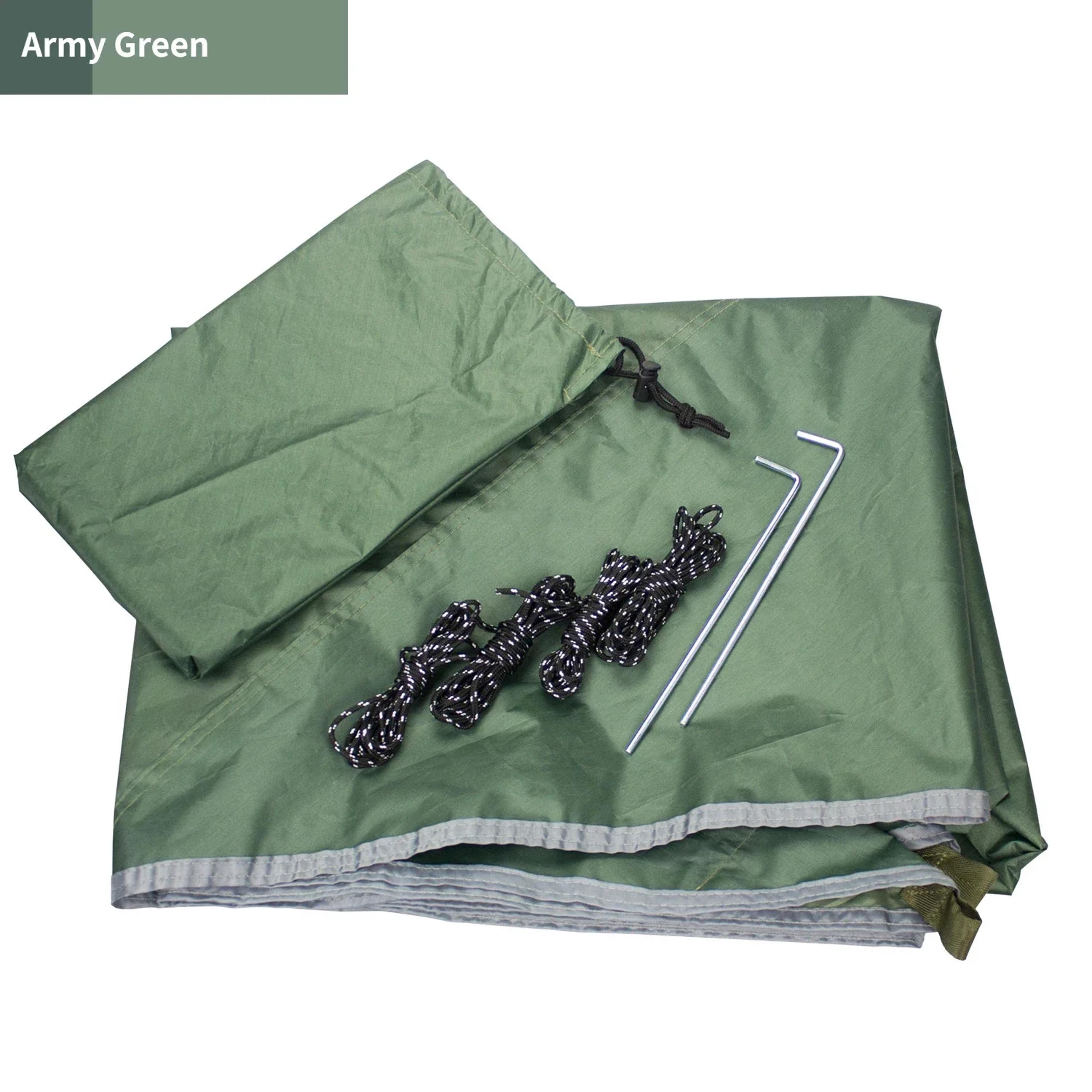 ultralight camping tarp waterproof hammock rain fly sun shade shelter