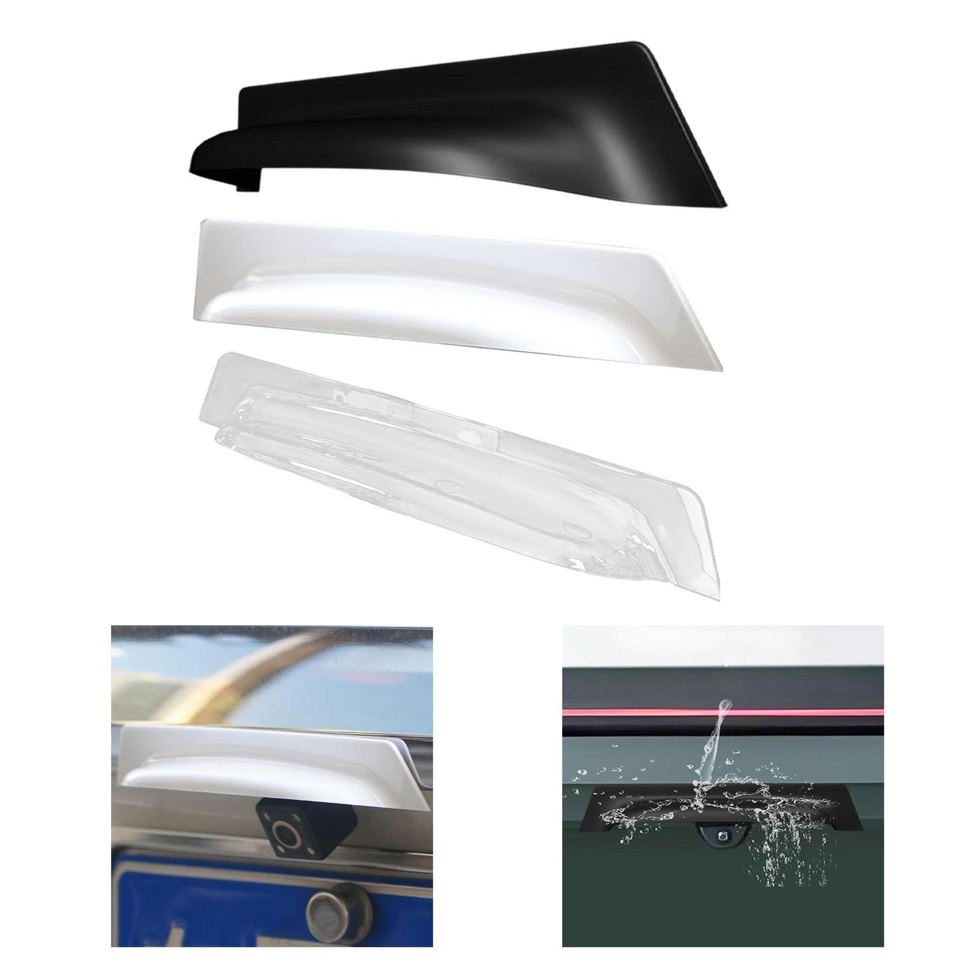 universal reverse camera rain cover waterproof backup camera visor protector