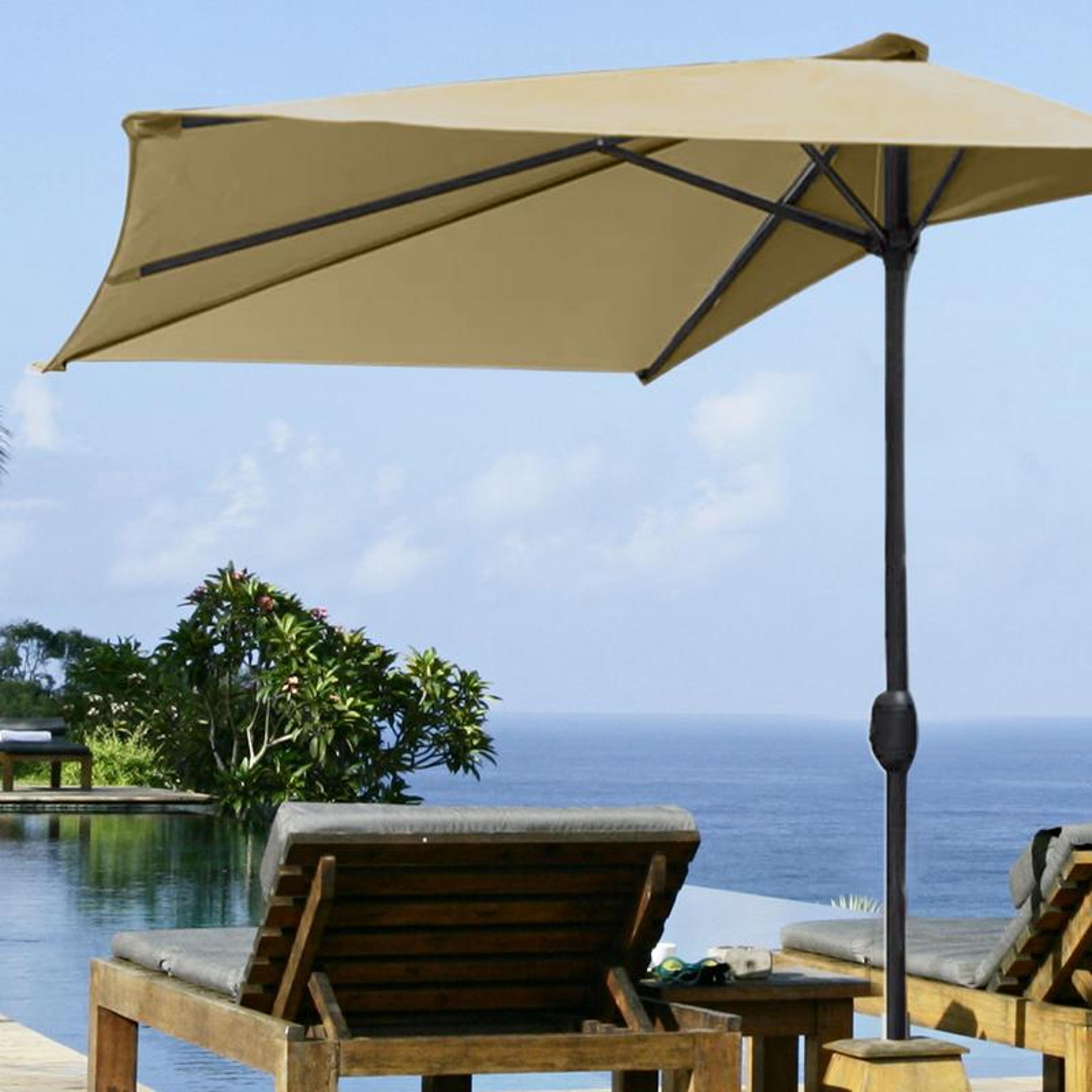 umbrella replacement canopy waterproof uv-resistant outdoor parasol cover