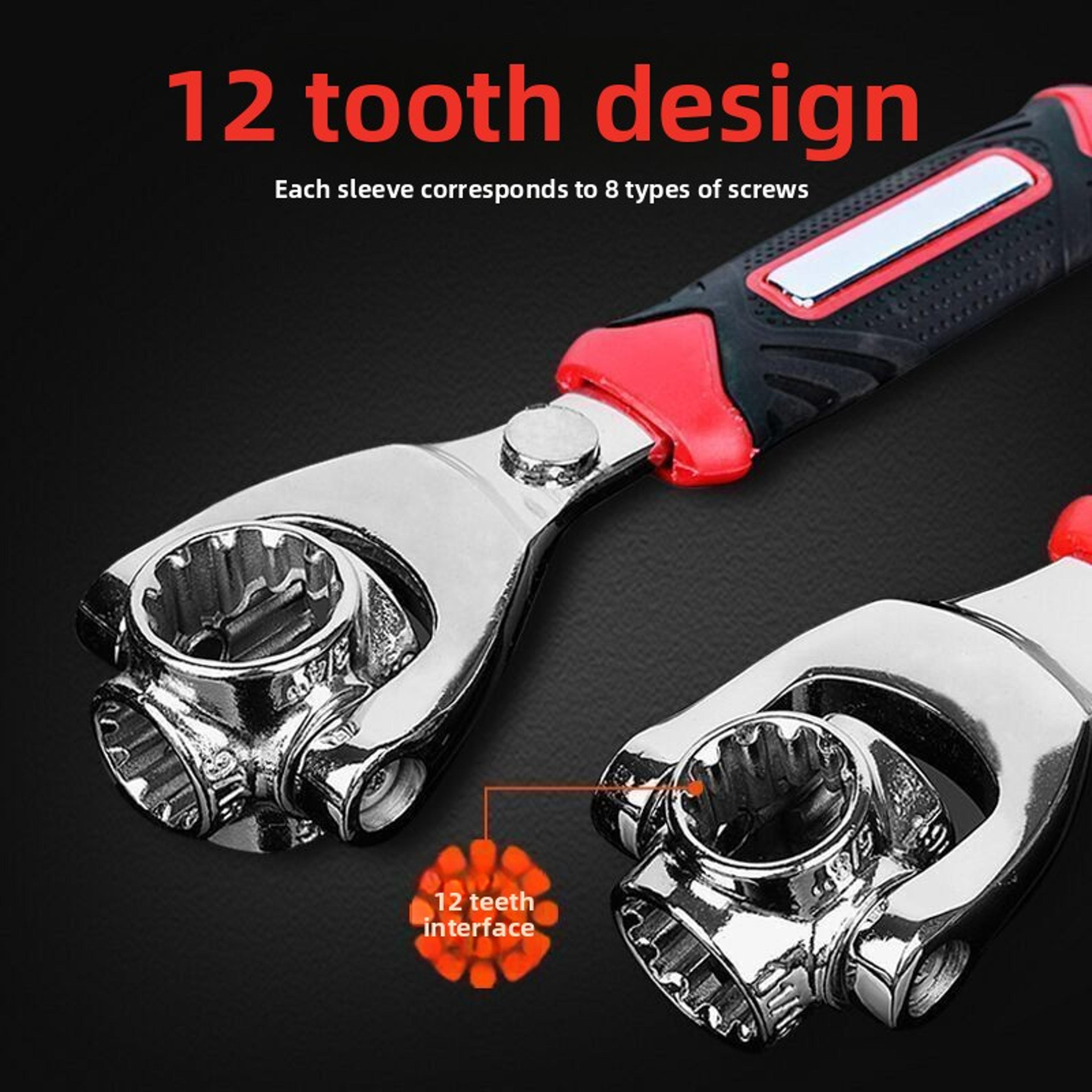 universal wrench multi socket tool for home, auto & diy repairs