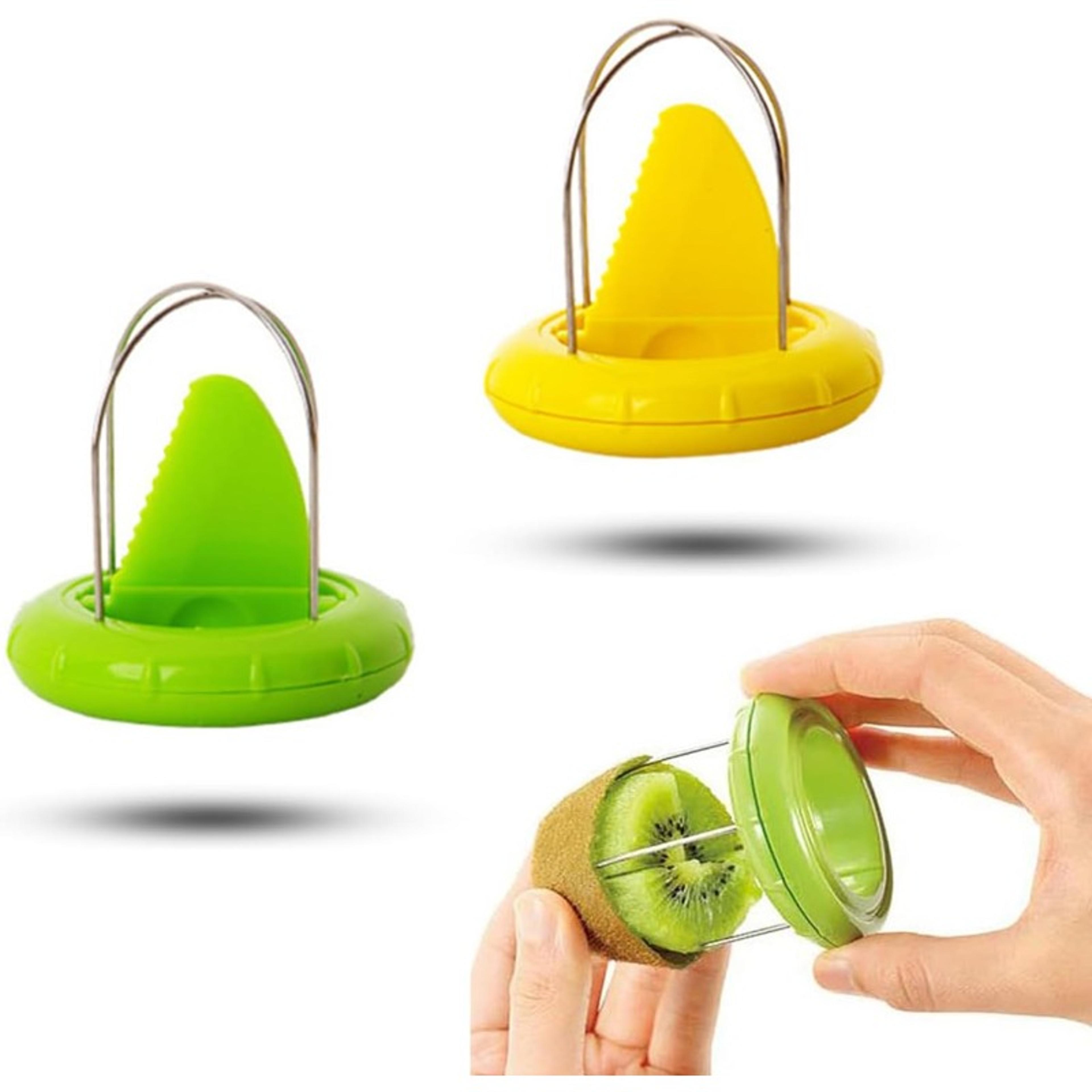 kiwipro easy scoop kiwi slicer and peeler for kiwi & dragon fruit