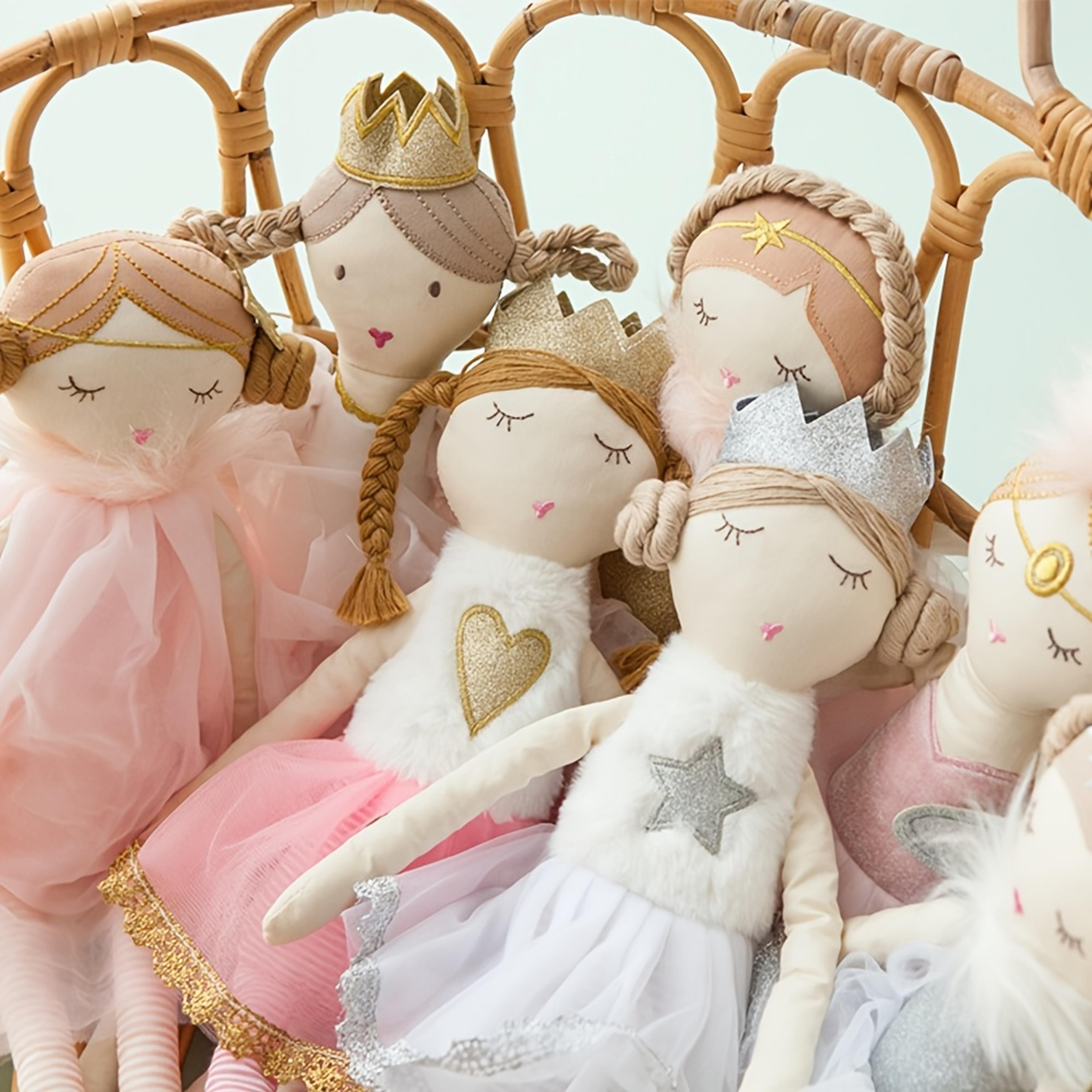 celestial angel plush doll for girls soft stuffed toy & nursery room decor