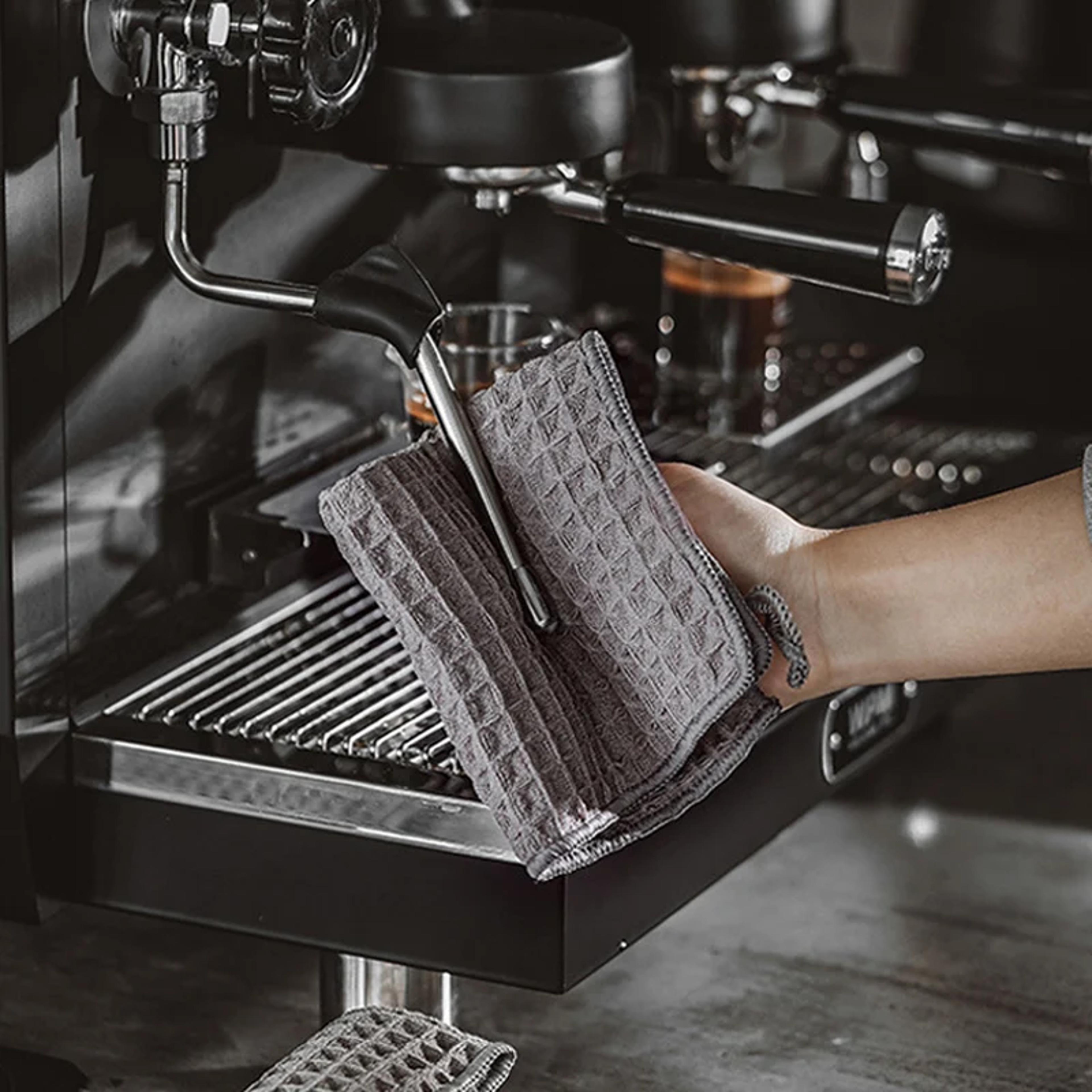 baristapro coffee machine cleaning cloth ultra absorbent lint free bar towel
