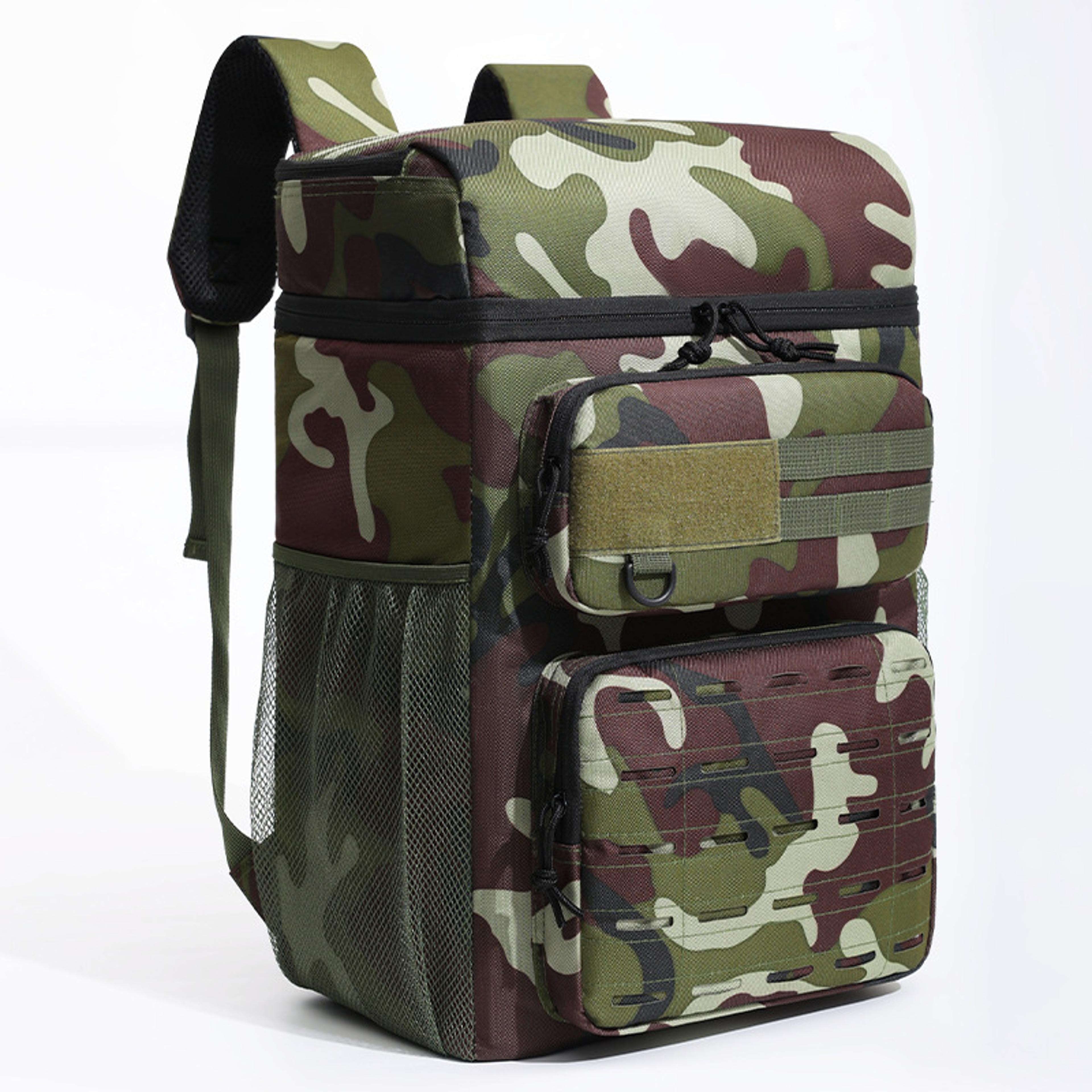 insulated cooler backpack for camping, beach & travel leakproof picnic food storage bag