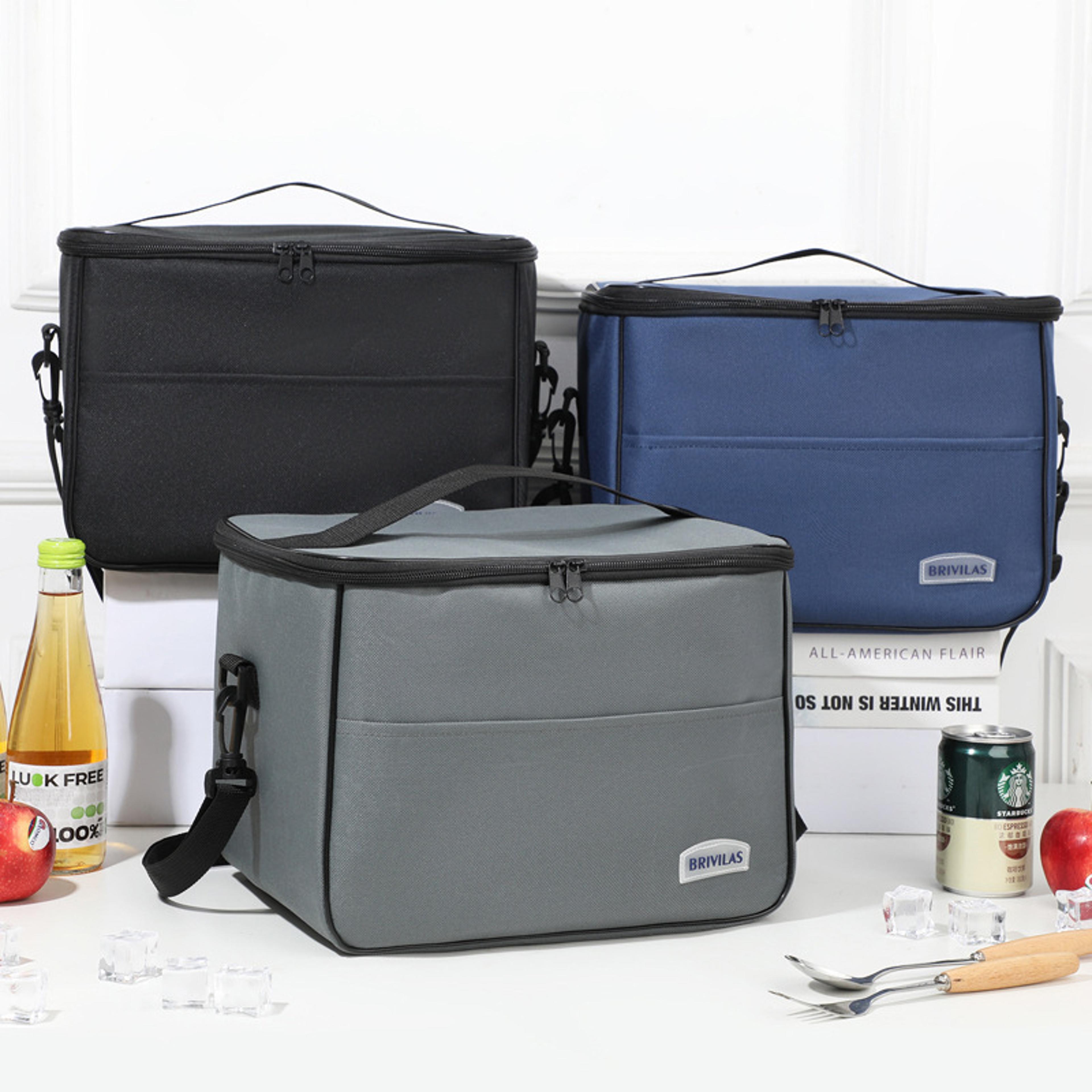freshkeep insulated lunch tote large lunch bag for work, school & travel