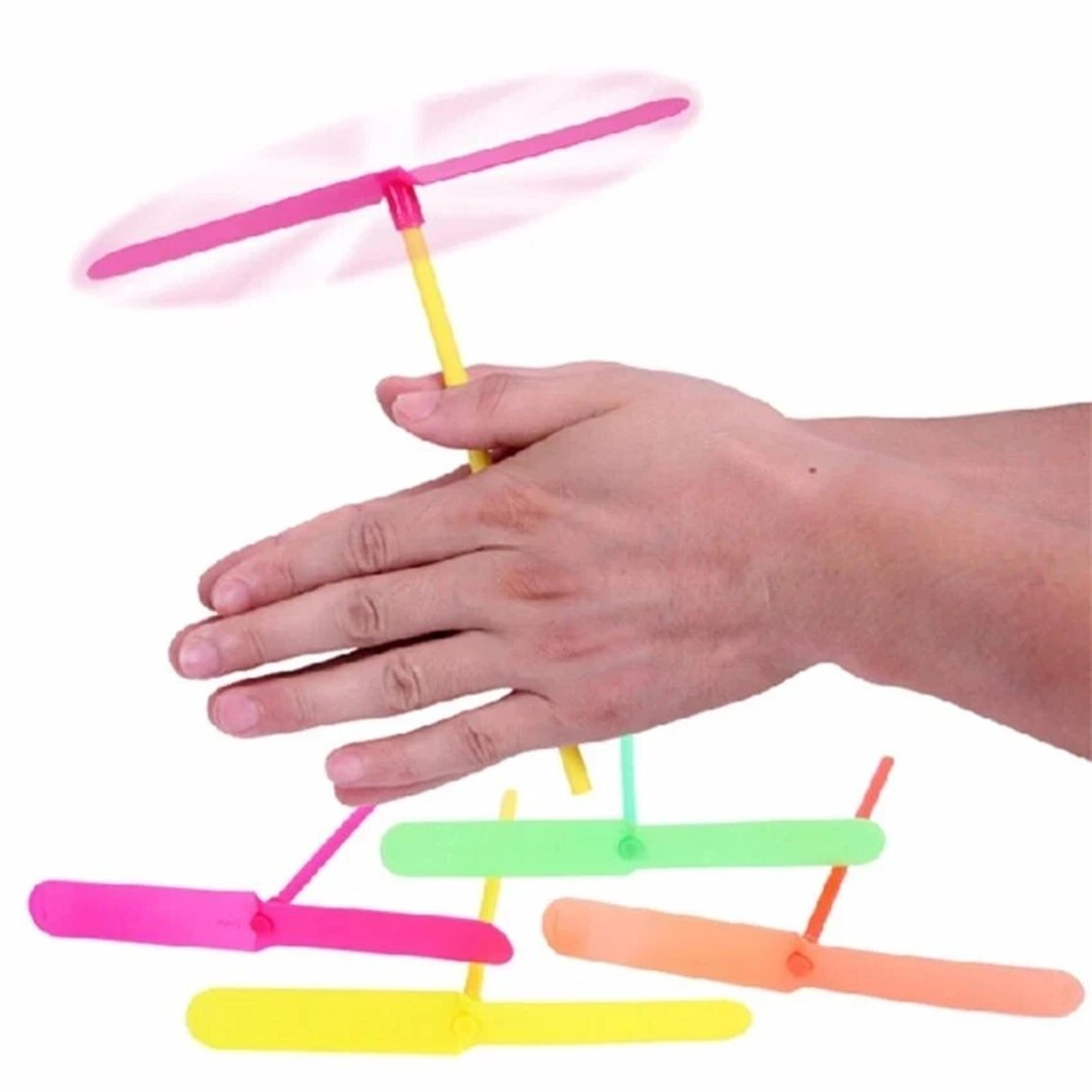 bamboo dragonfly flying toy set for kids outdoor fun party gifts
