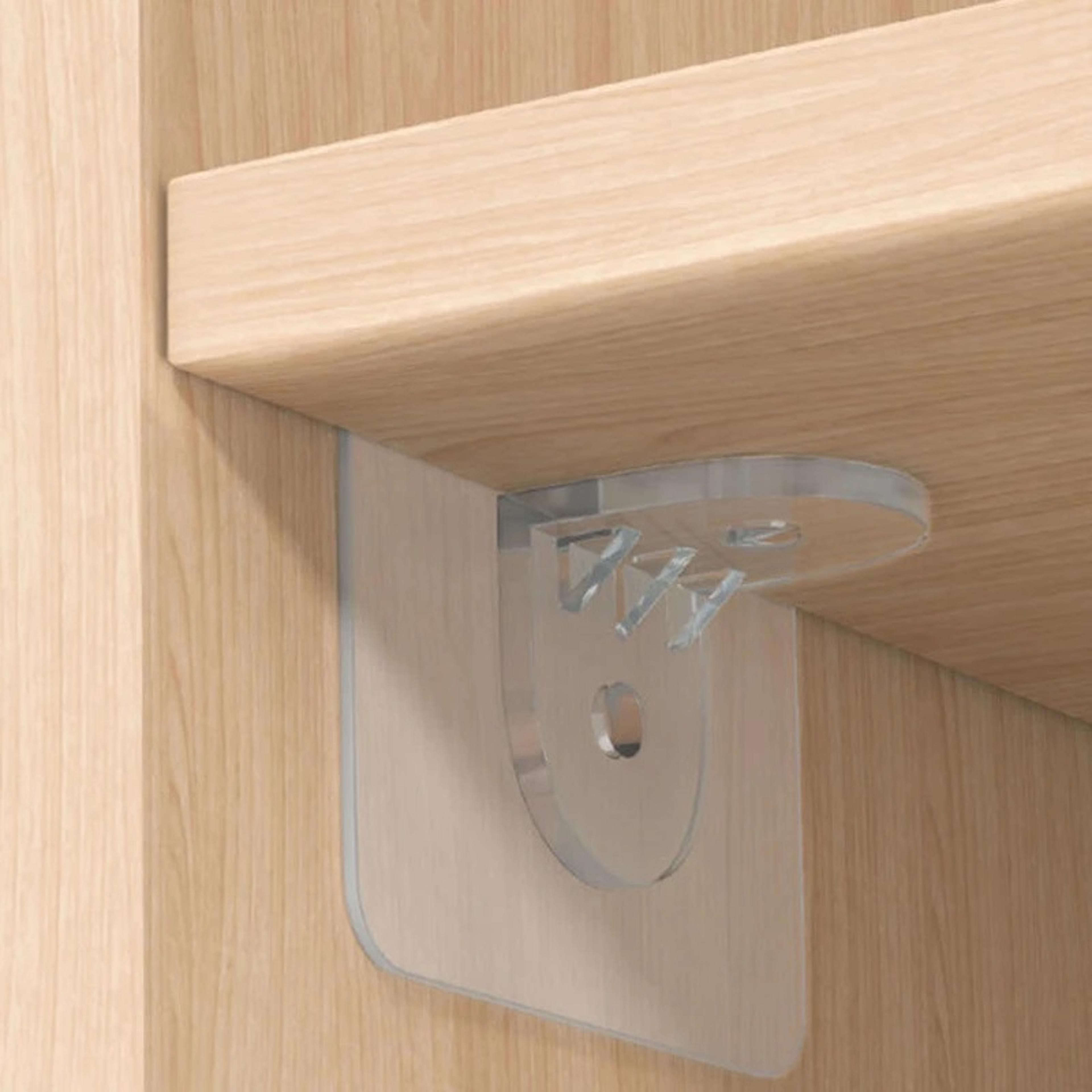premium non marking sticky cabinet shelf brackets wardrobe divider supports