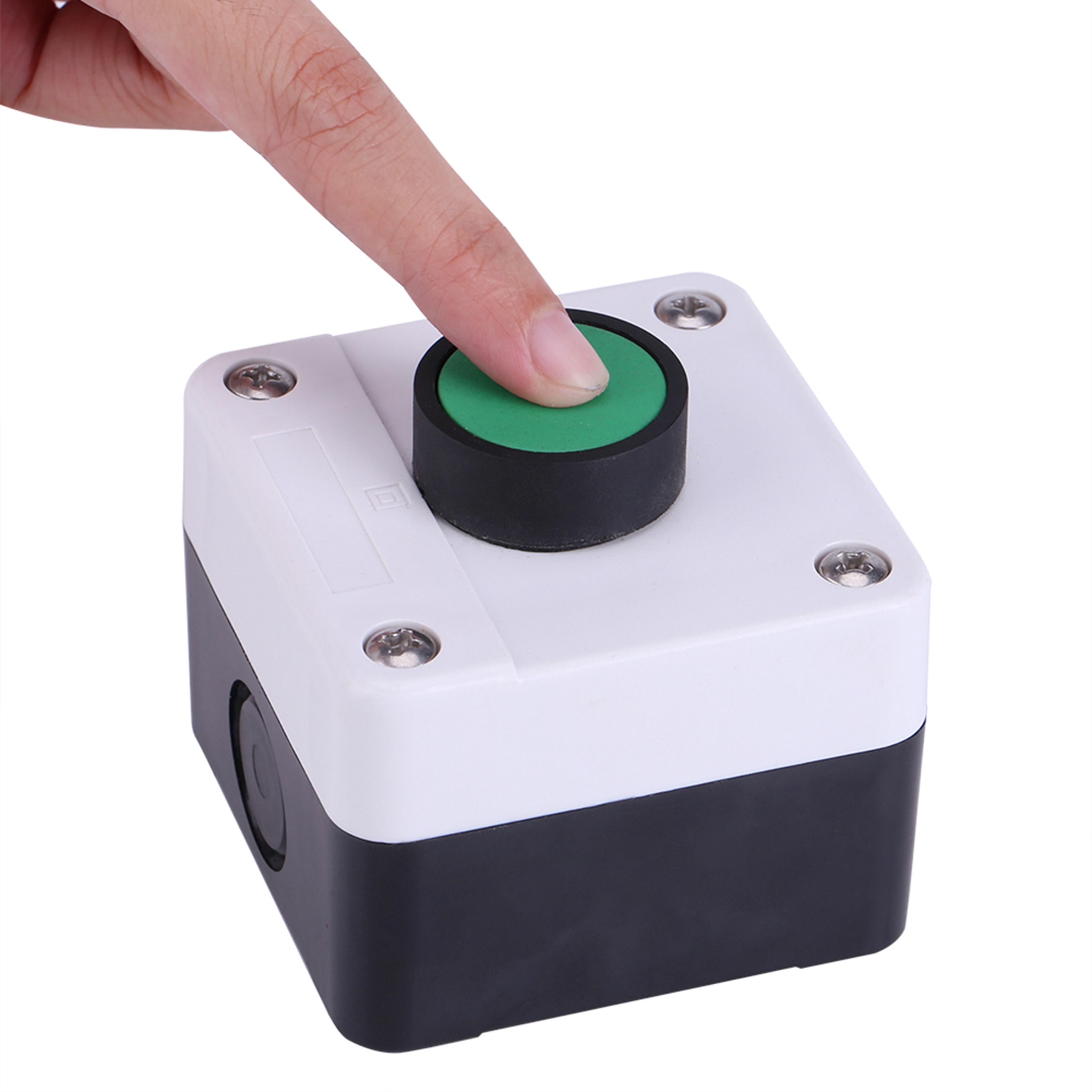 weatherproof gate opener push button switch box with abs housing