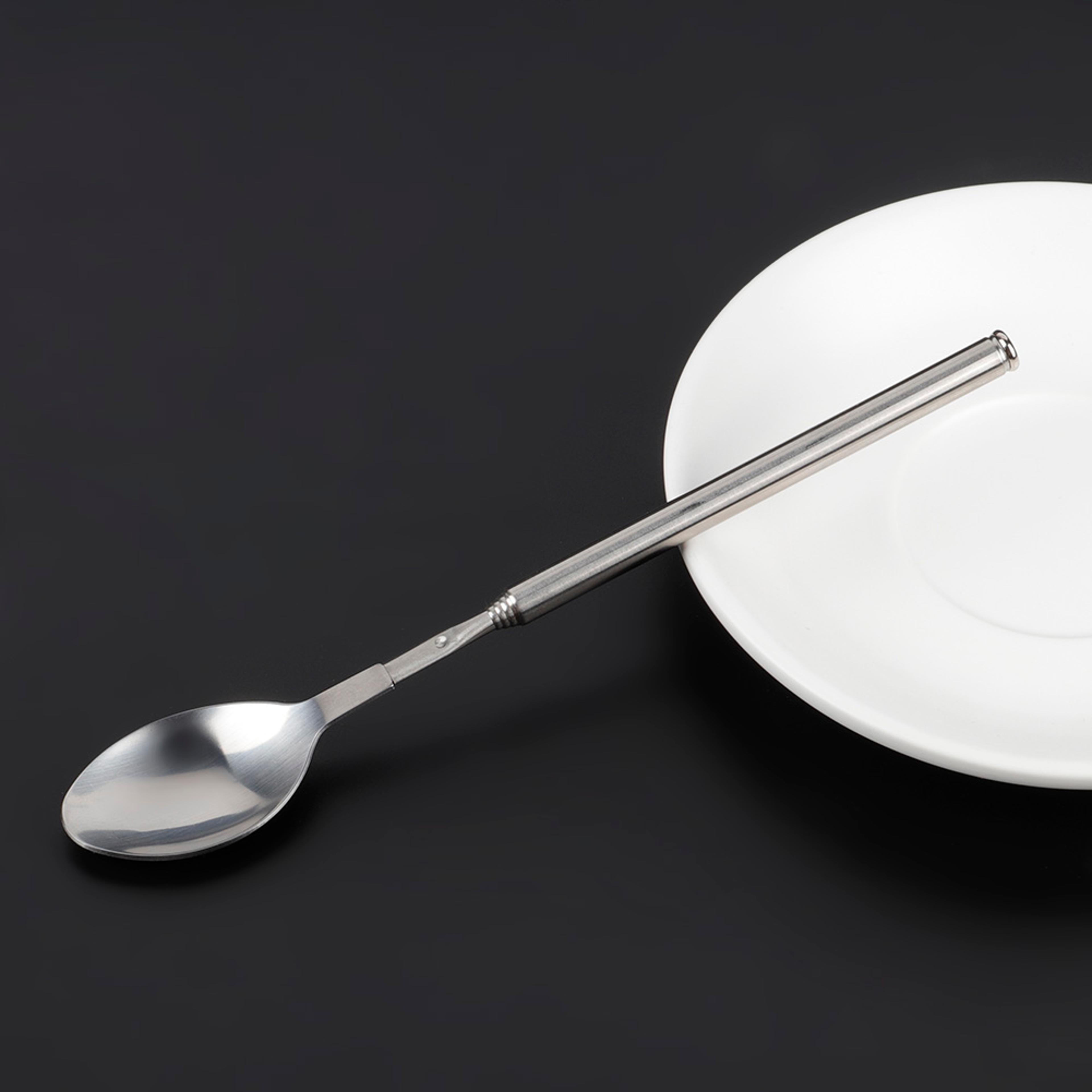 telescopic cocktail spoon stainless steel extendable bar spoon 62cm long mixer