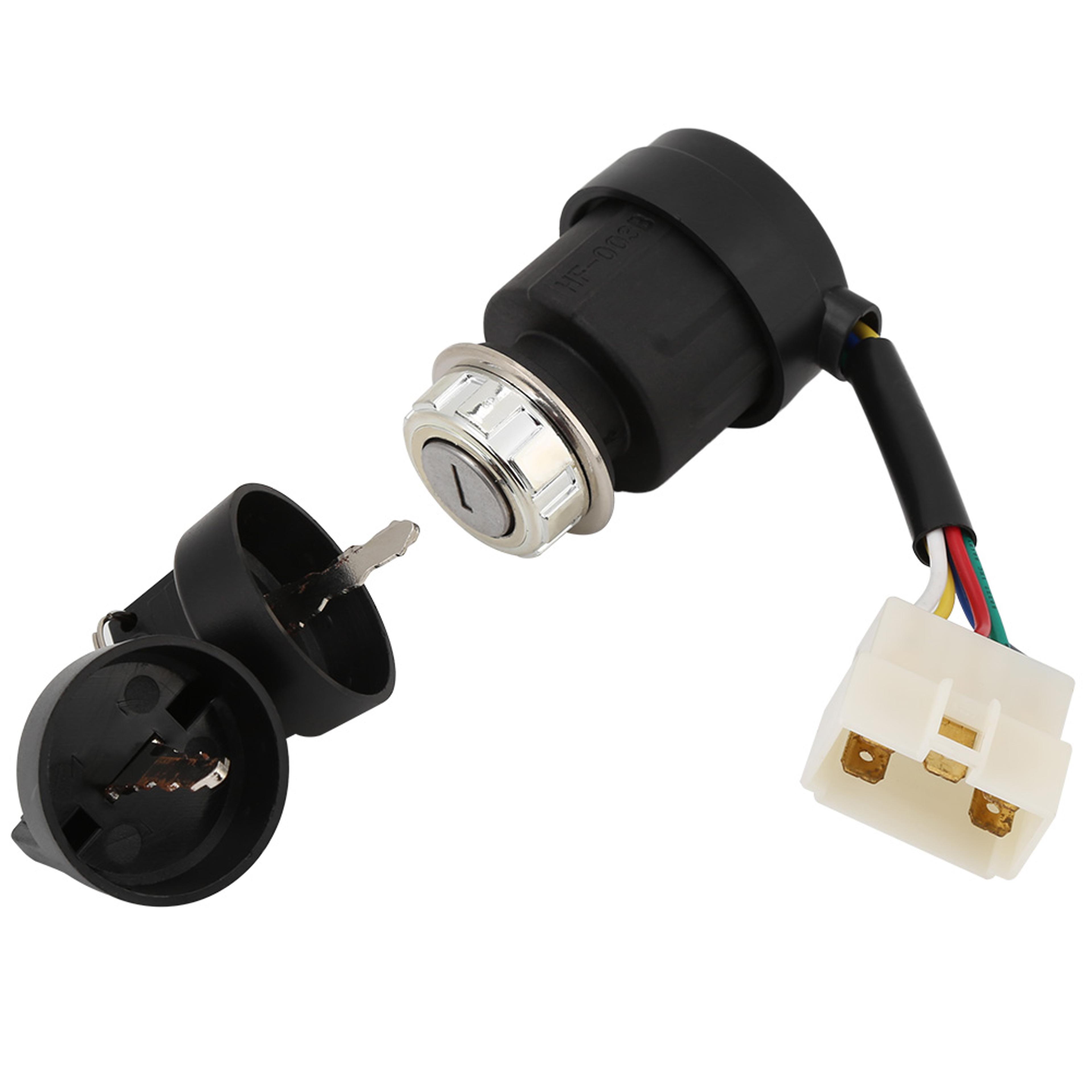 heavy duty generator ignition switch with wire key start for gasoline generators