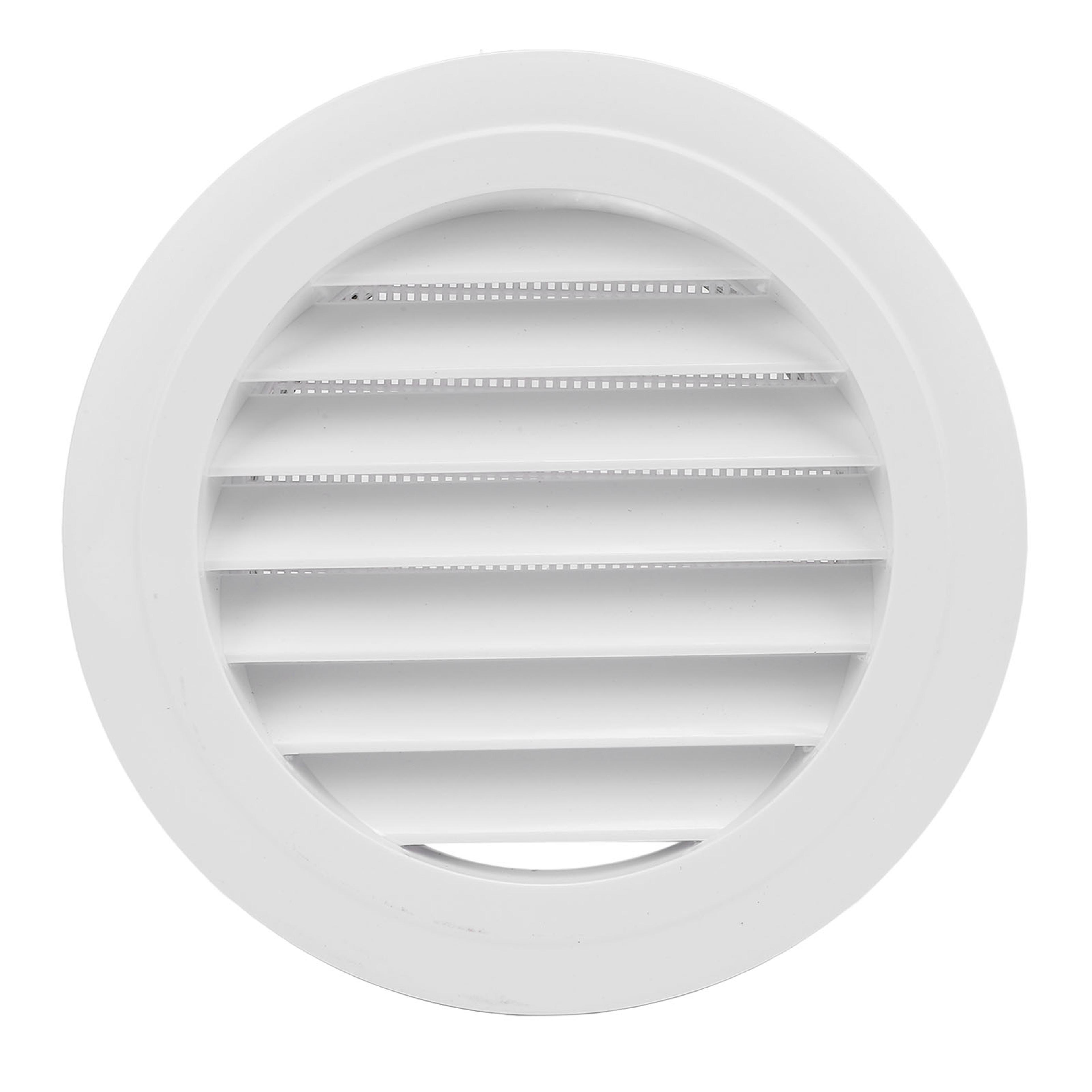 round hvac vent cover abs wall & ceiling air vent grille with slant louvers