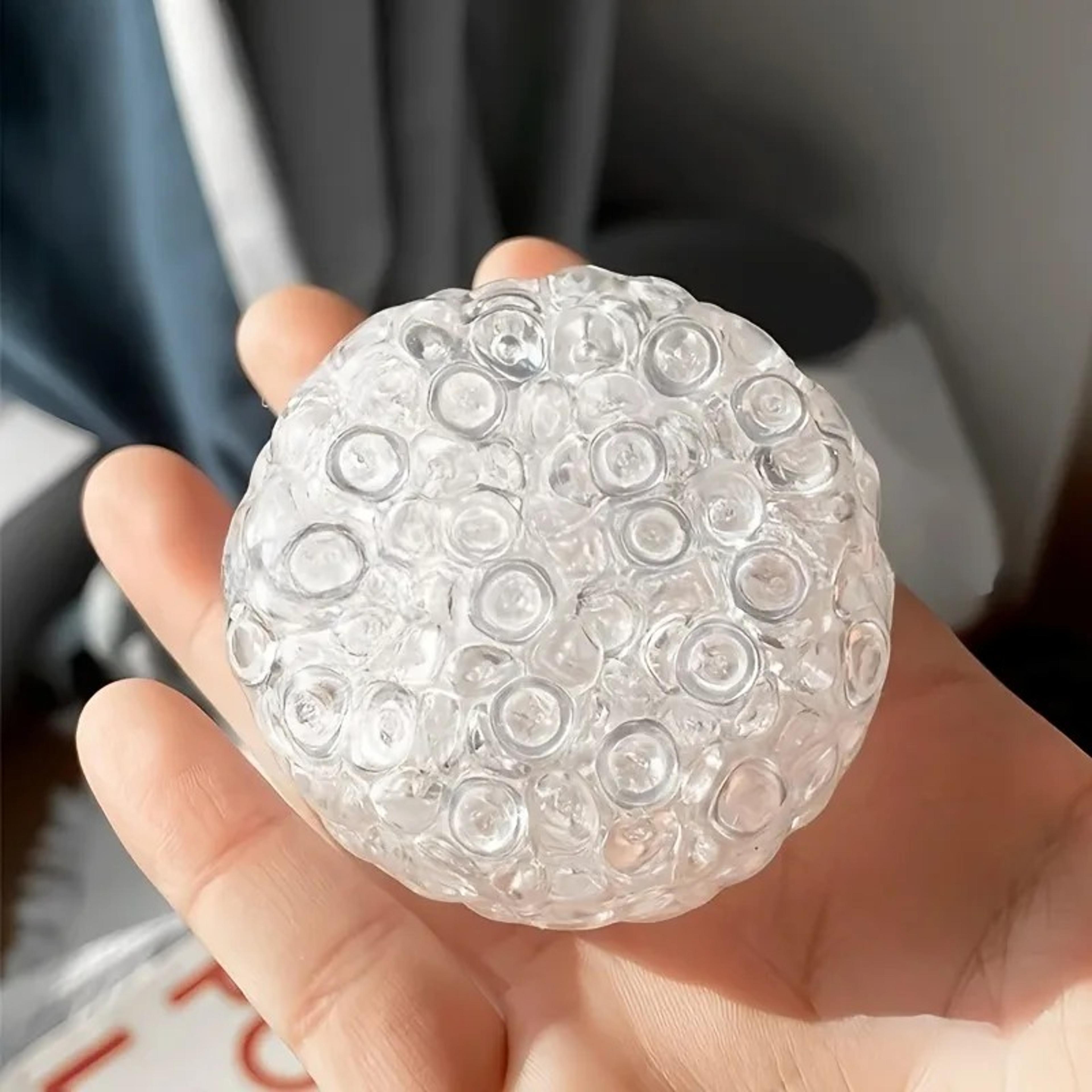 ice bead stress relief squishy ball slow rebound sensory fidget toy