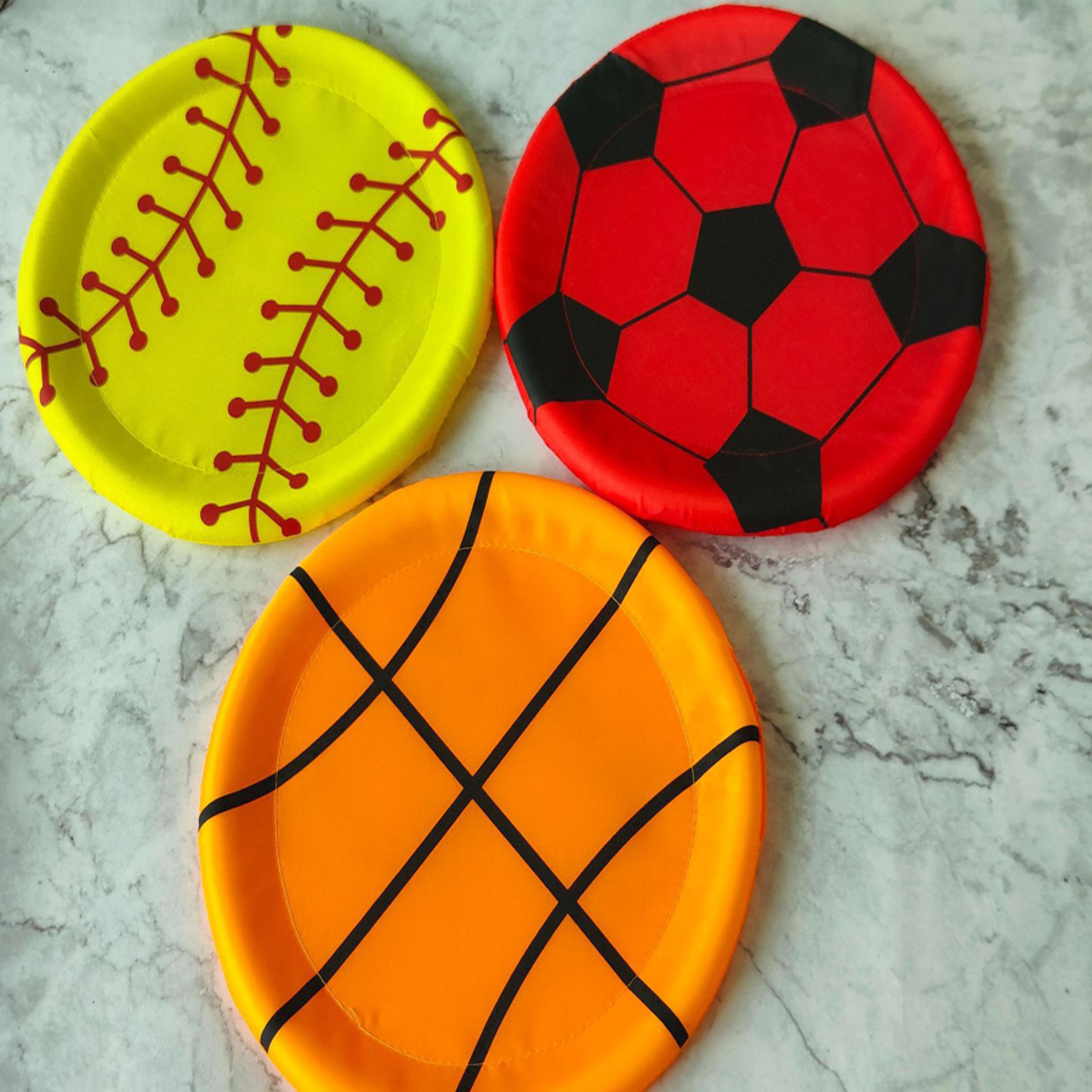 premium soft fabric ufo flying disc family outdoor sports toy & parent child game frisbee