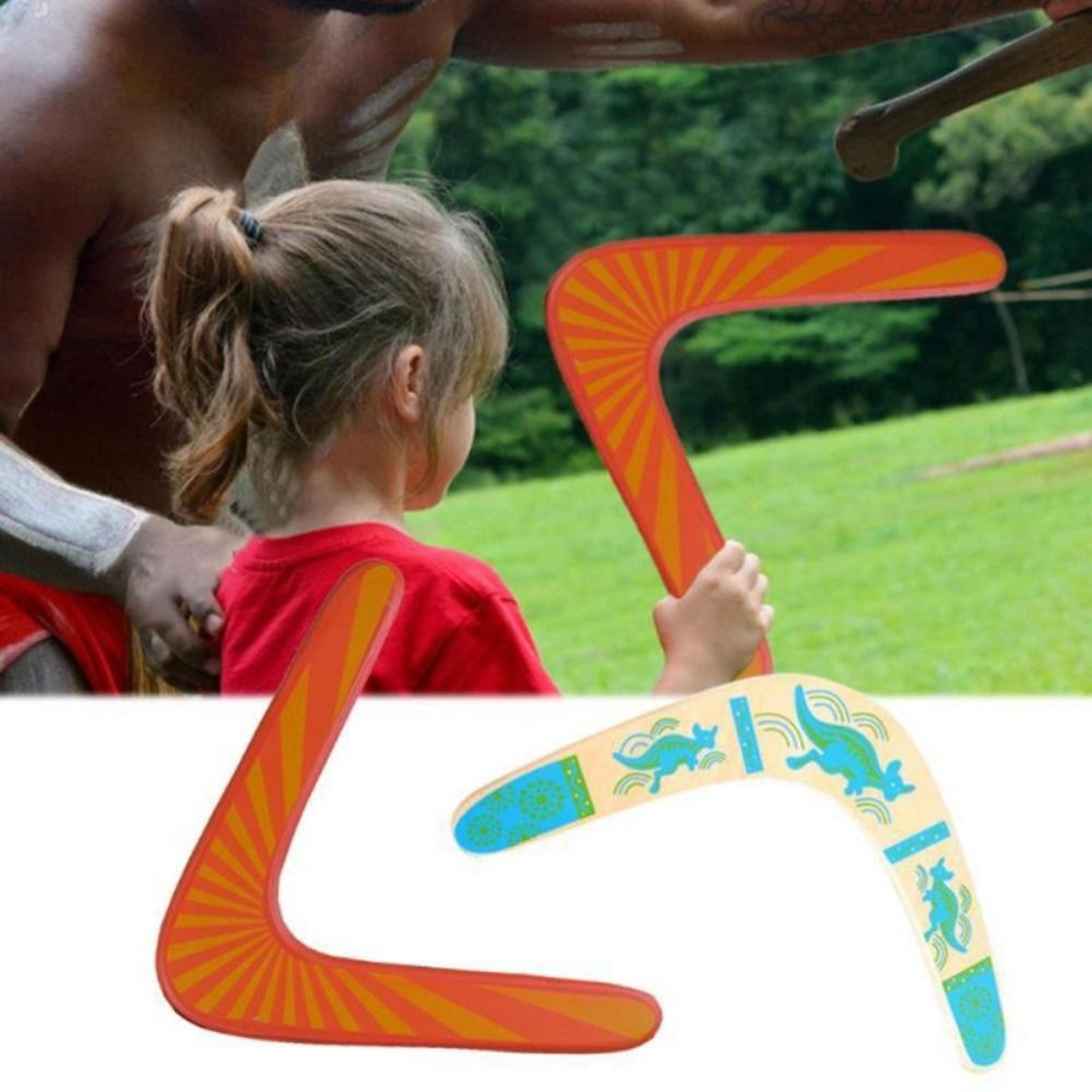 kangaroo return boomerang outdoor catch game for kids & families
