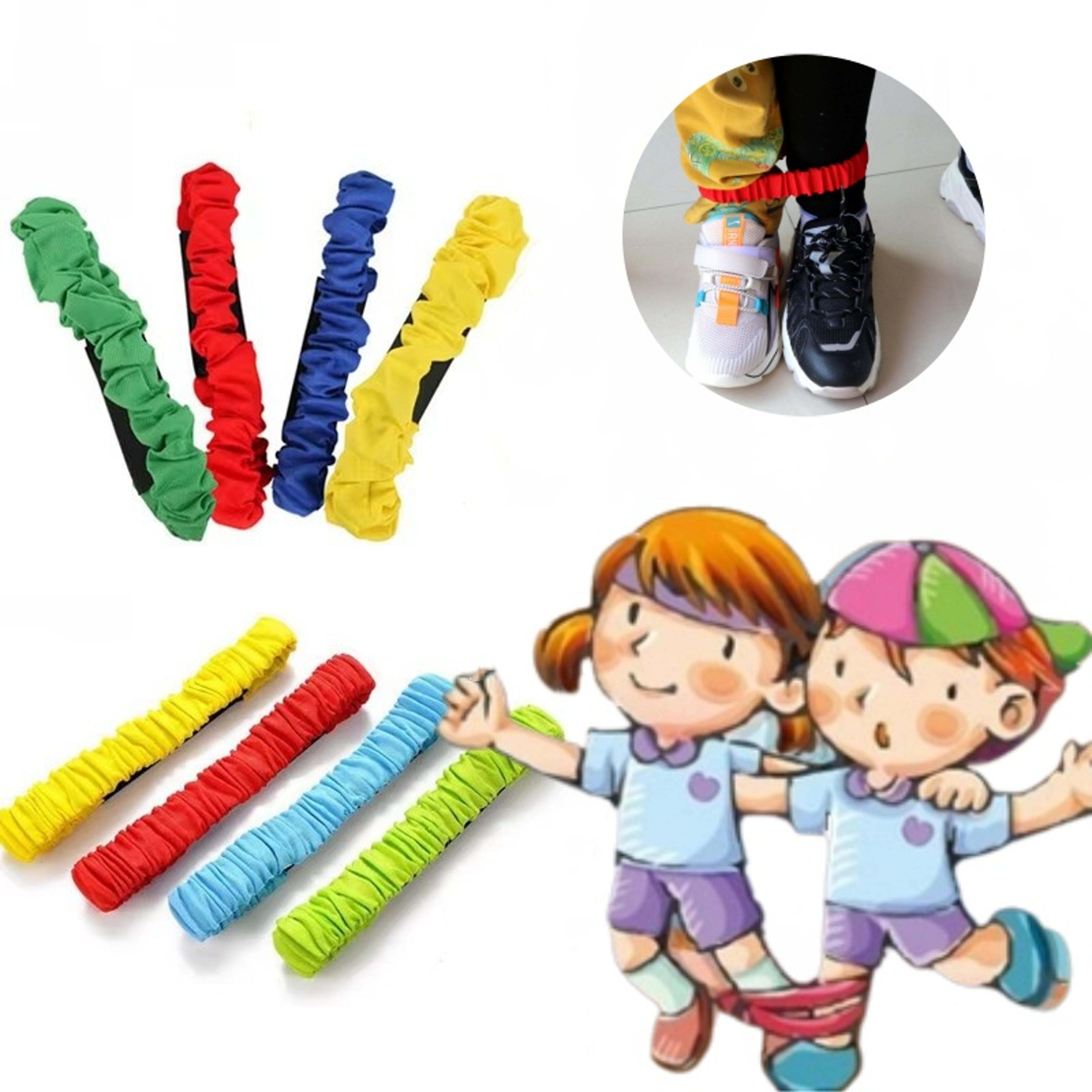 ultimate three legged race game set durable kids outdoor toy for family team fun