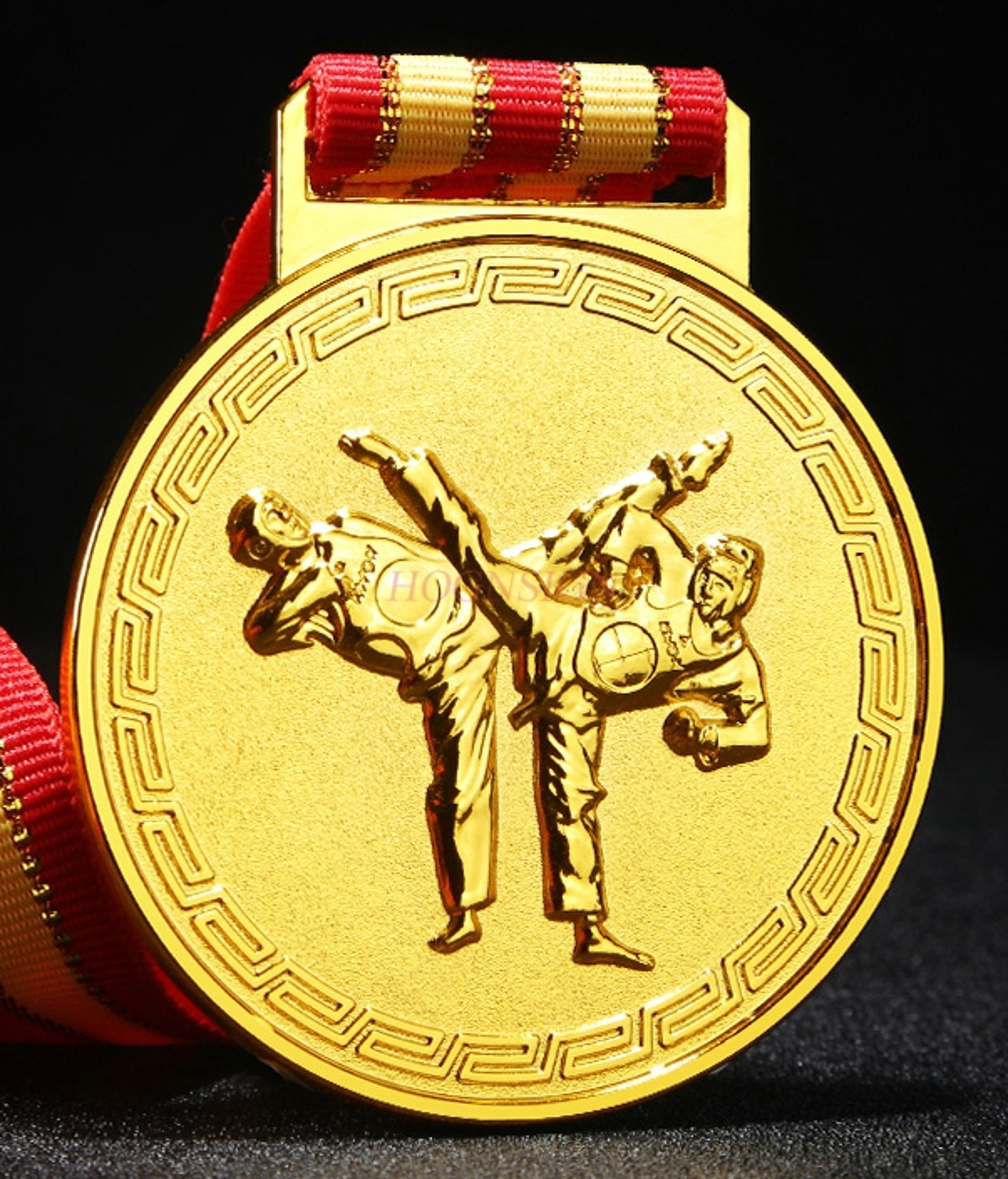 universal metal sports competition medals gold, silver & bronze award set