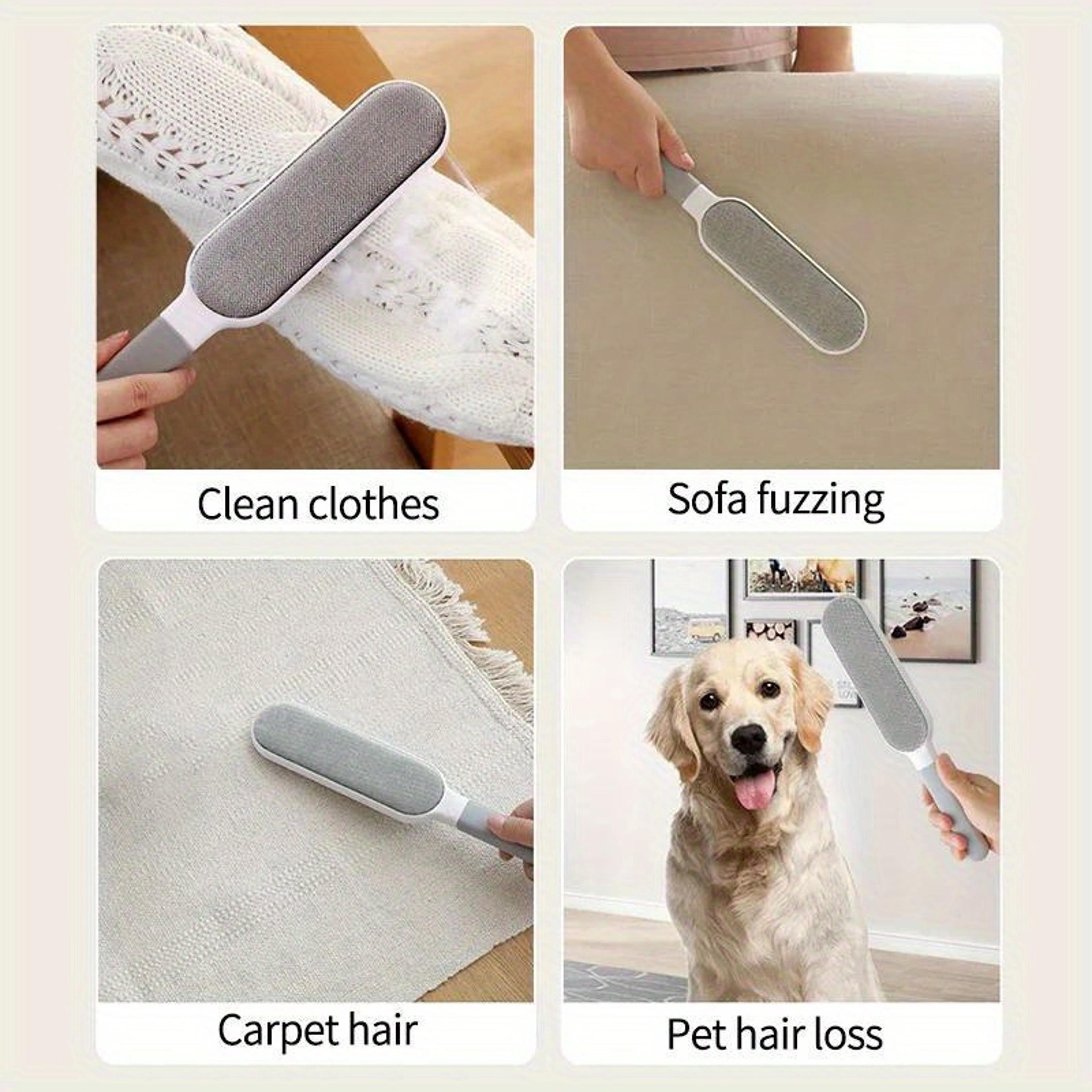 fursweep pro double-sided pet hair remover brush