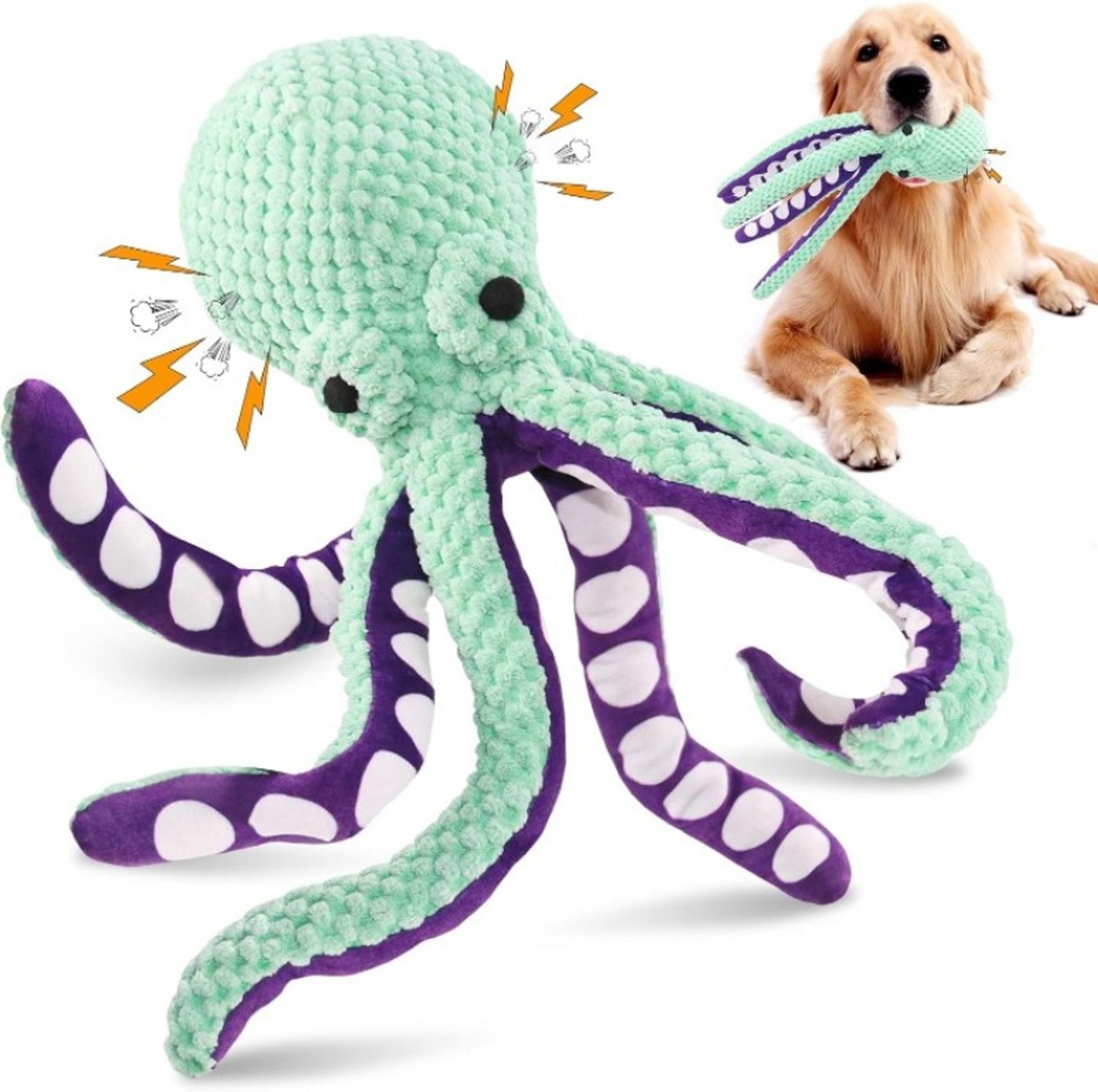 snugglesqueak plush dog toy soft squeaky dog toy for play, training & comfort