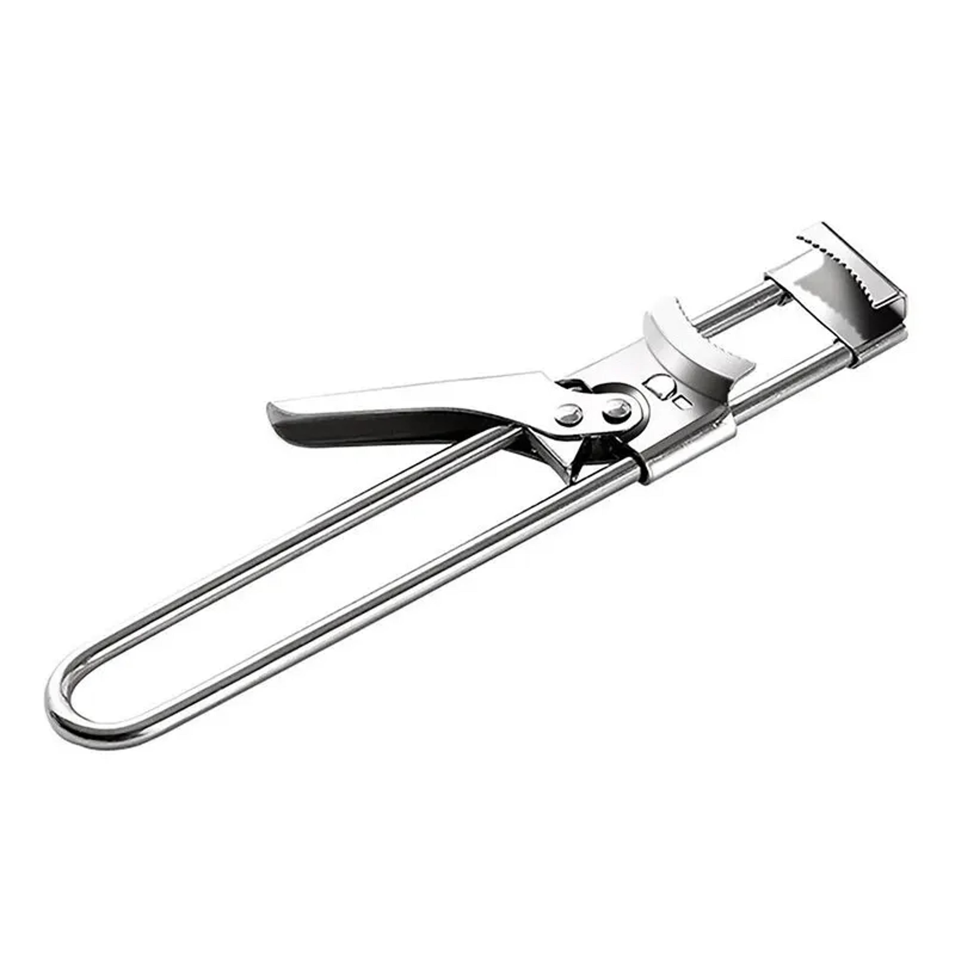 adjustable jar opener & multi function bottle opener stainless steel easy lid opener for jars, bottles & cans