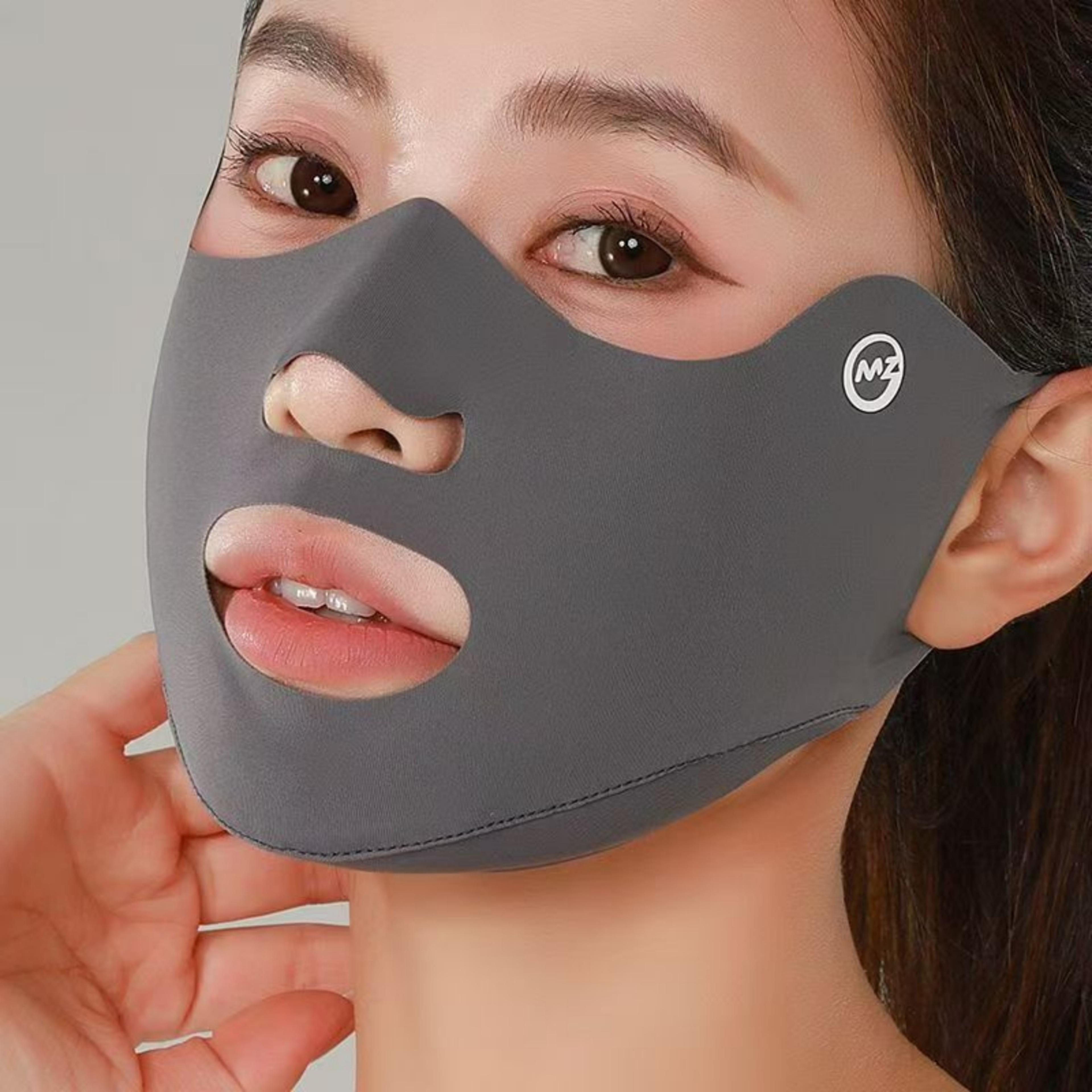 ice silk breathable uv protection face mask washable sunscreen & dustproof riding cover