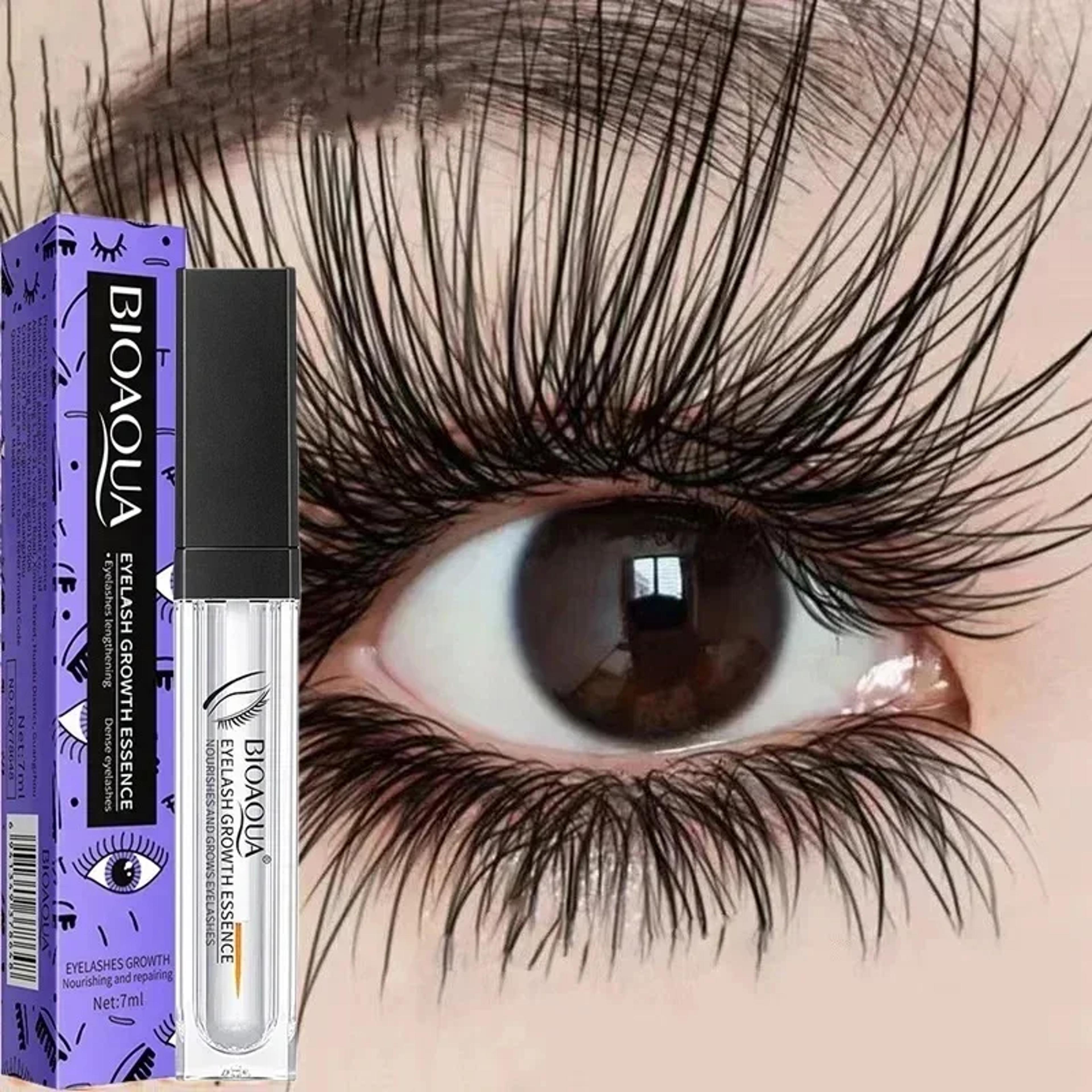 fast growth treatment eyelash serum lengthening lash powerful makeup thicker lashes natural curling lash lifting care productnew